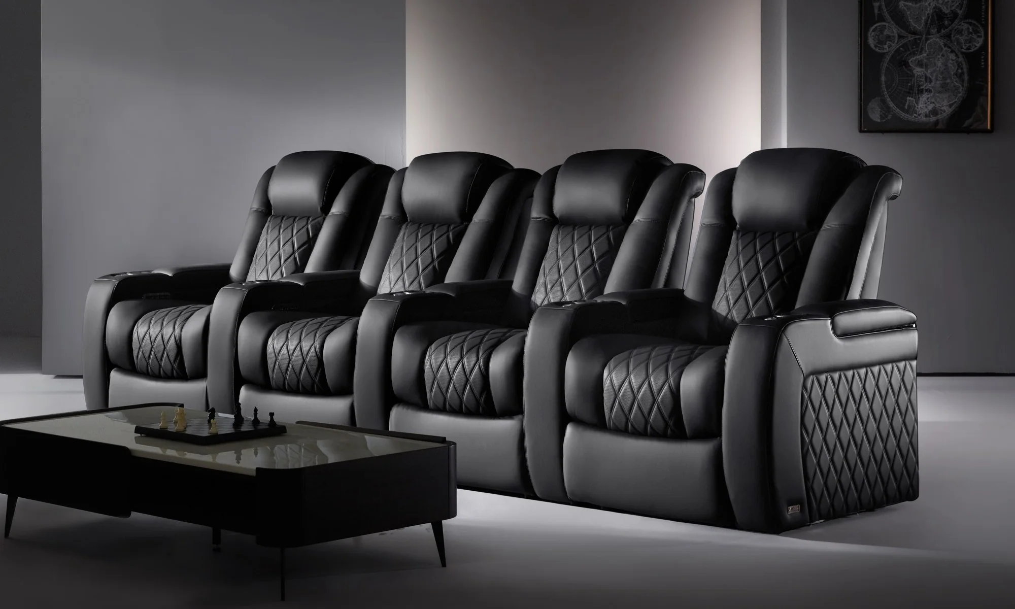 Tuscany Luxury Home Theater Lounge - Image 5