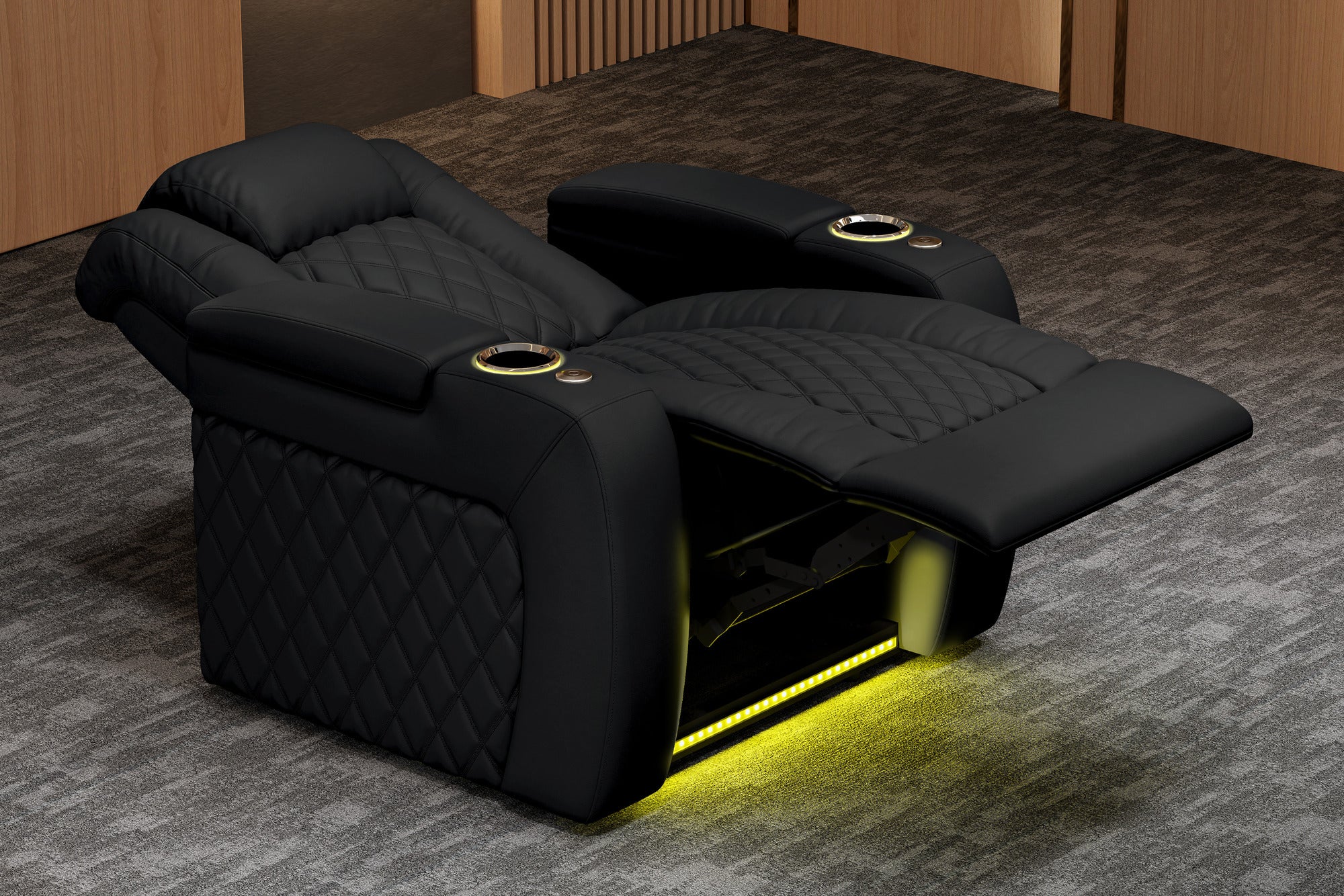 Tuscany Luxury Float™ Zero Gravity Heat & Massage Home Theater Lounge - Image 11