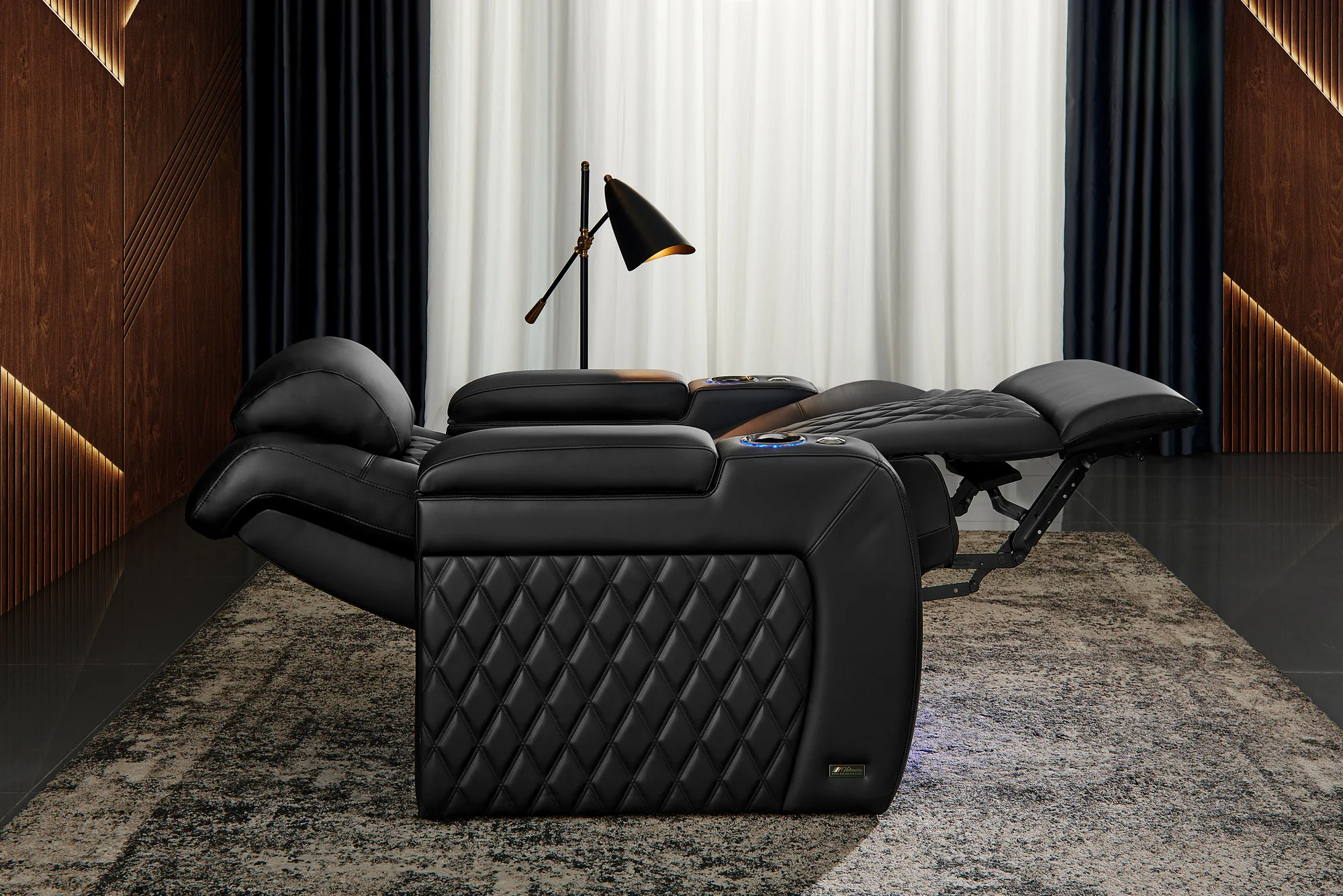 Tuscany Luxury Float™ Zero Gravity Heat & Massage Home Theater Lounge - Image 15