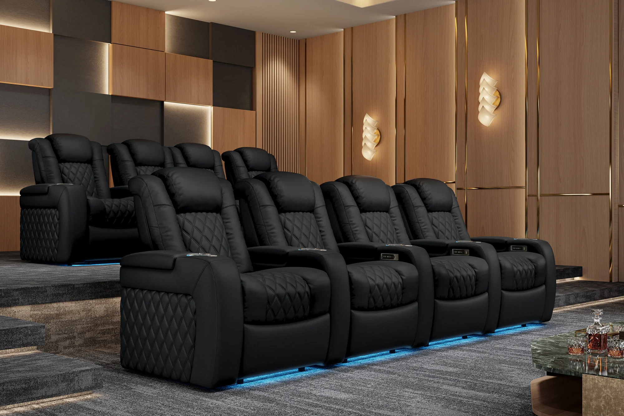 Tuscany Luxury Float™ Zero Gravity Heat & Massage Home Theater Lounge - Image 3