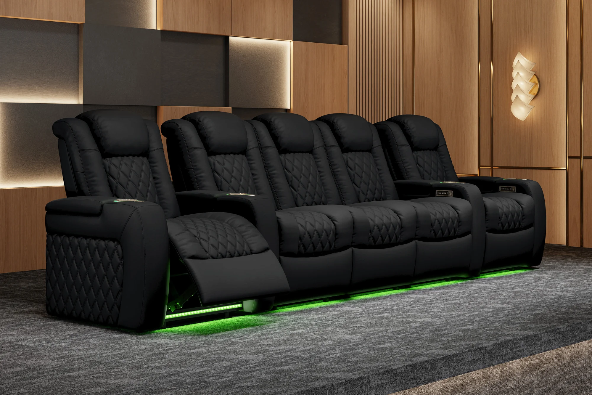 Tuscany Luxury Float™ Zero Gravity Heat & Massage Home Theater Lounge - Image 5