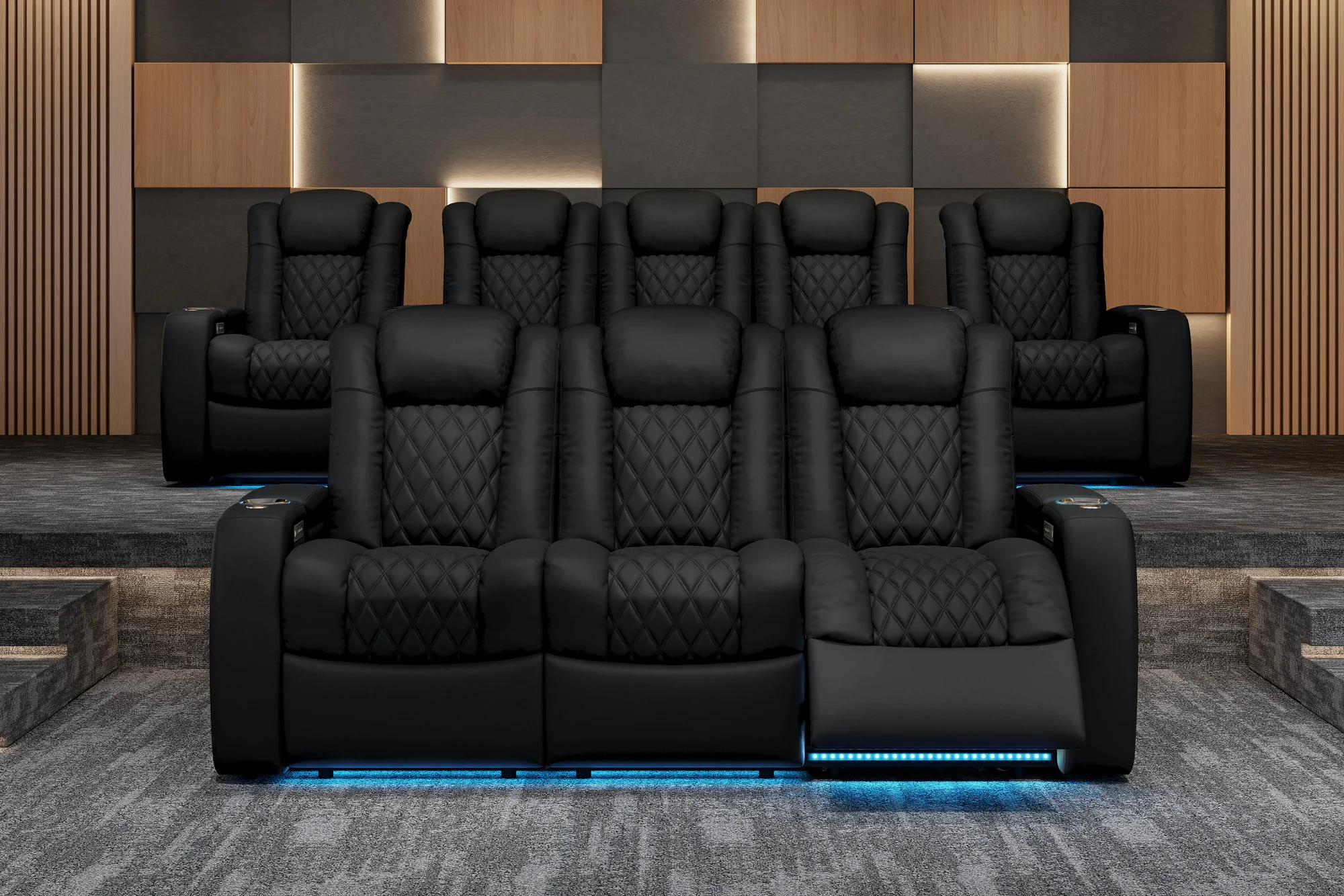 Tuscany Luxury Float™ Zero Gravity Heat & Massage Home Theater Lounge - Image 6