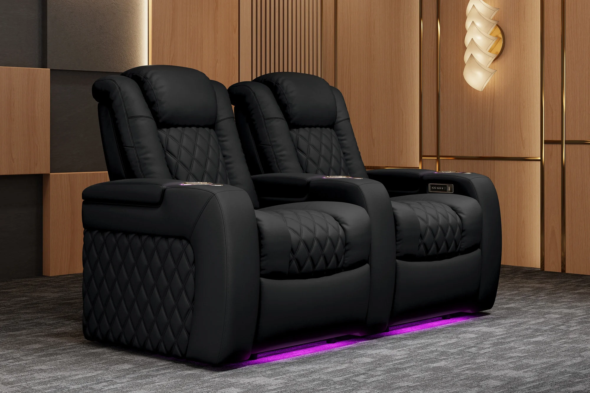 Tuscany Luxury Float™ Zero Gravity Heat & Massage Home Theater Lounge - Image 7