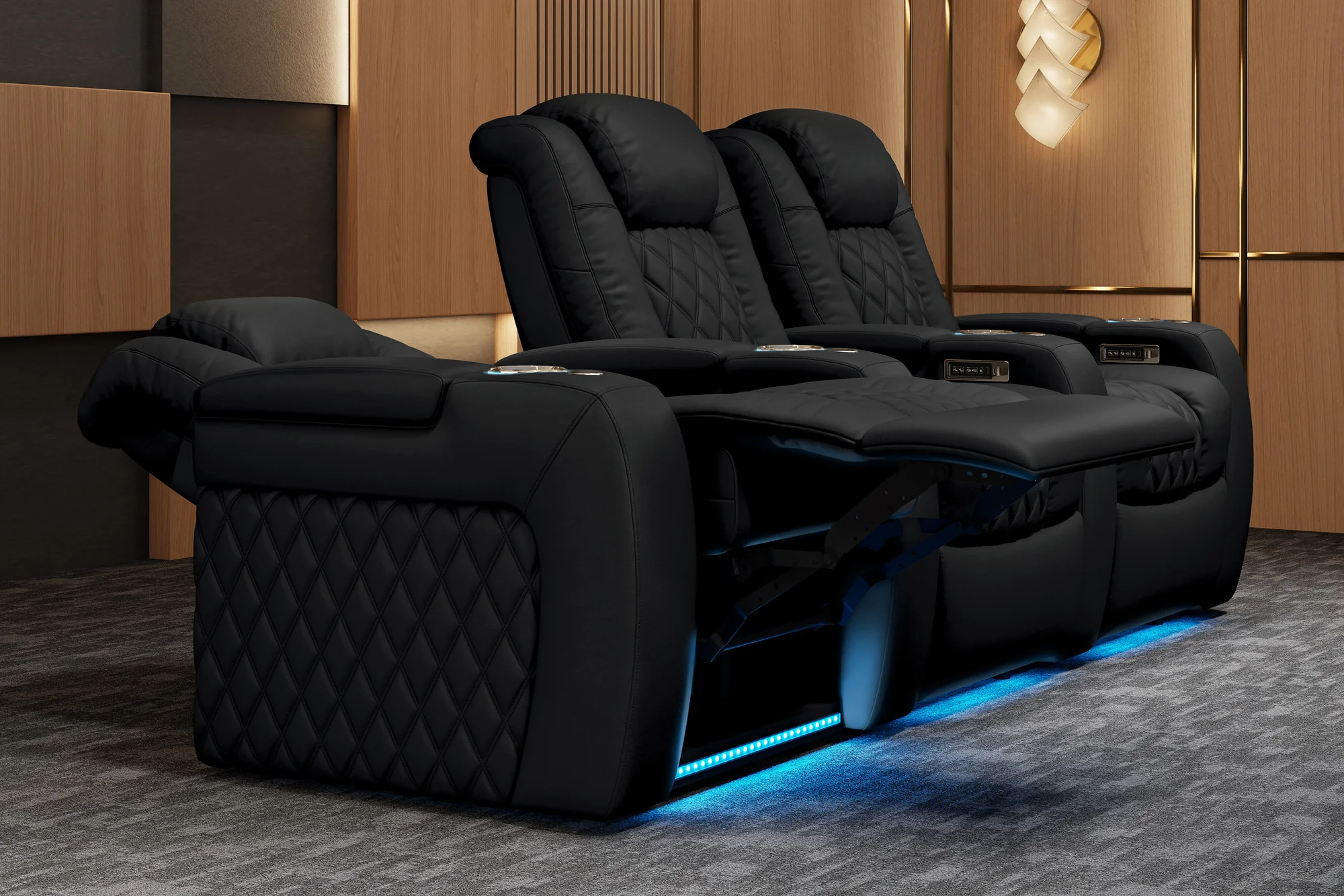 Tuscany Luxury Float™ Zero Gravity Heat & Massage Home Theater Lounge - Image 8