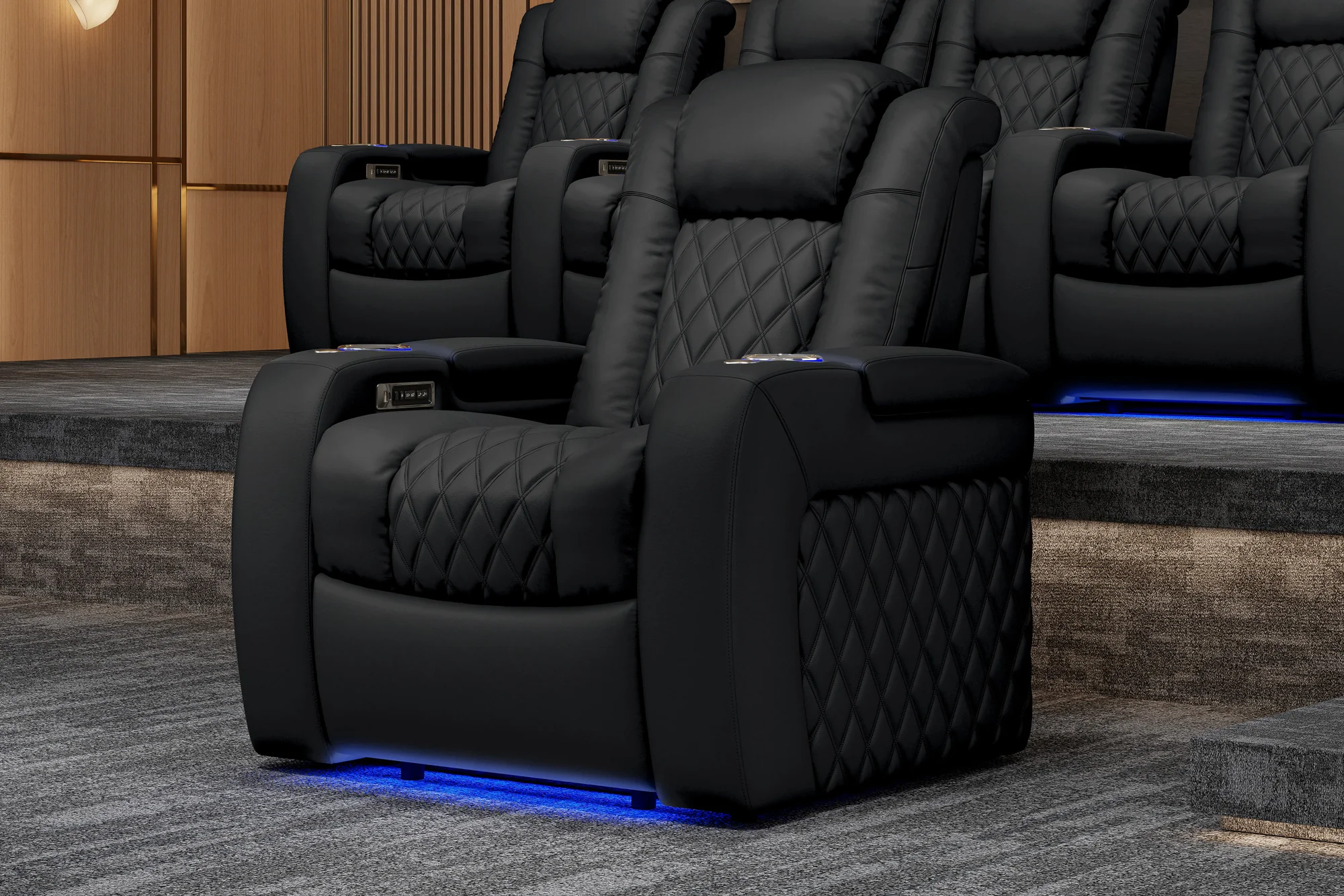 Tuscany Luxury Float™ Zero Gravity Heat & Massage Home Theater Lounge - Image 9