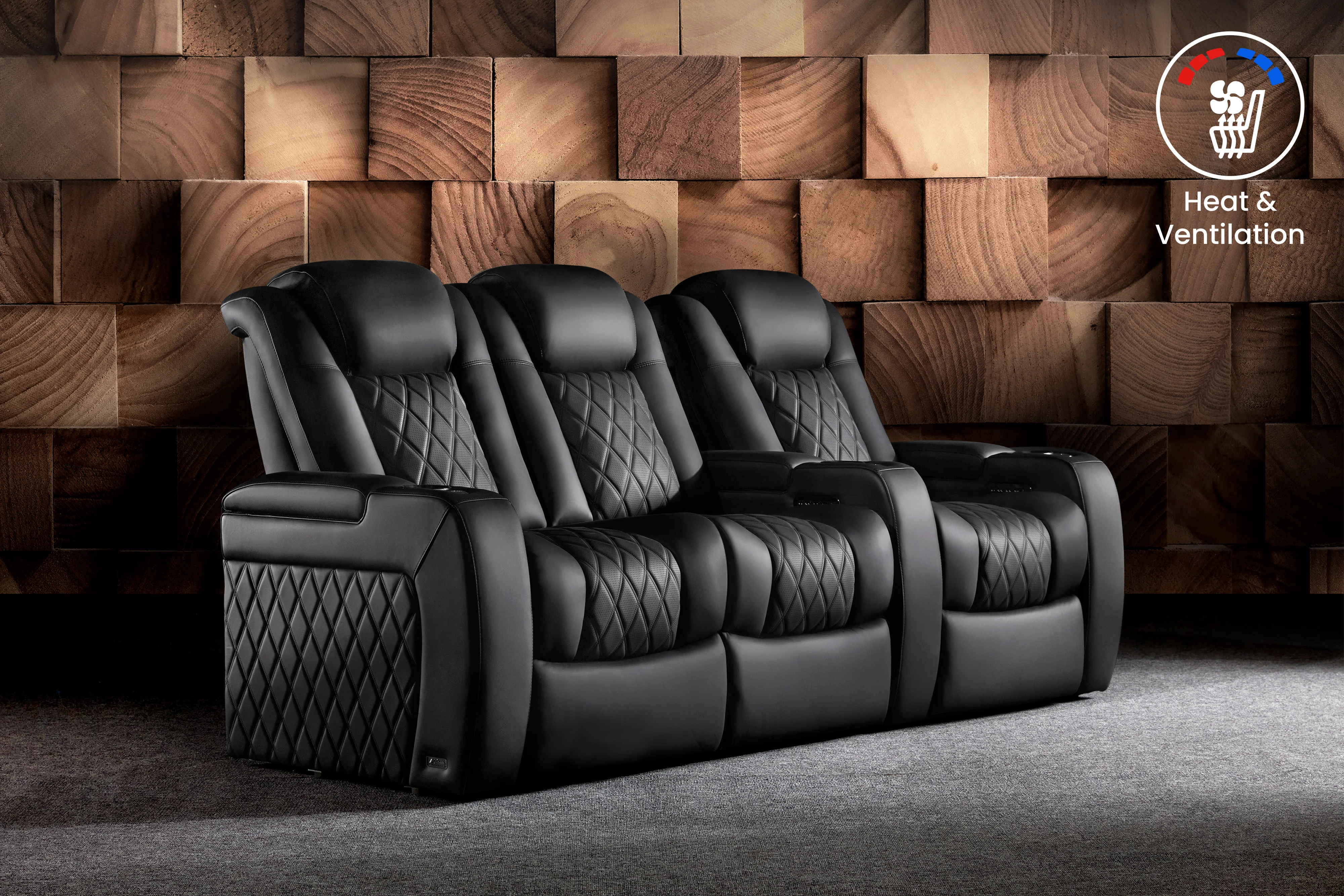 Tuscany Ultimate Heat & Ventilation Home Theater Lounge - Image 3