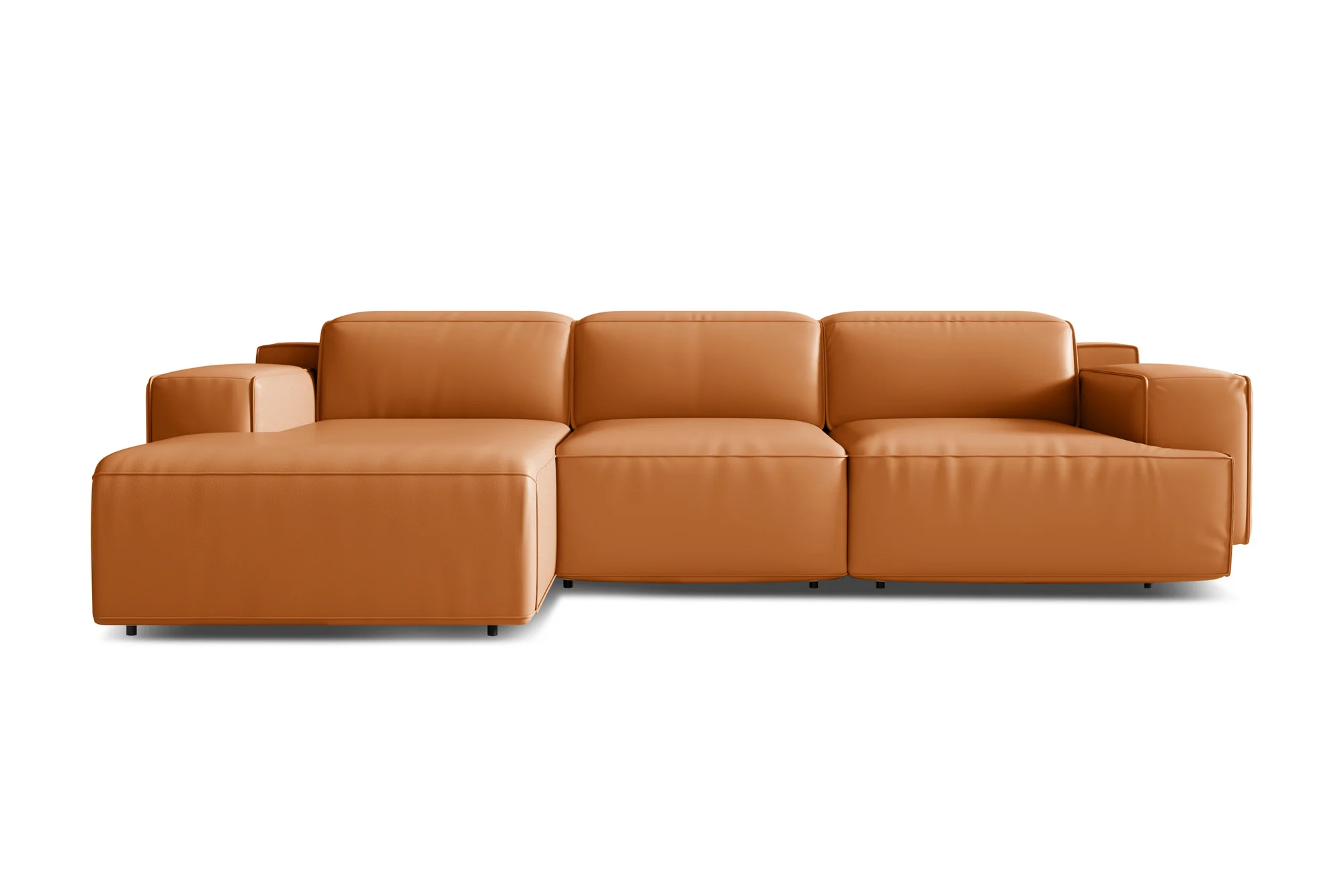 Valentina Leather Recliner Sectional Lounge - Image 22