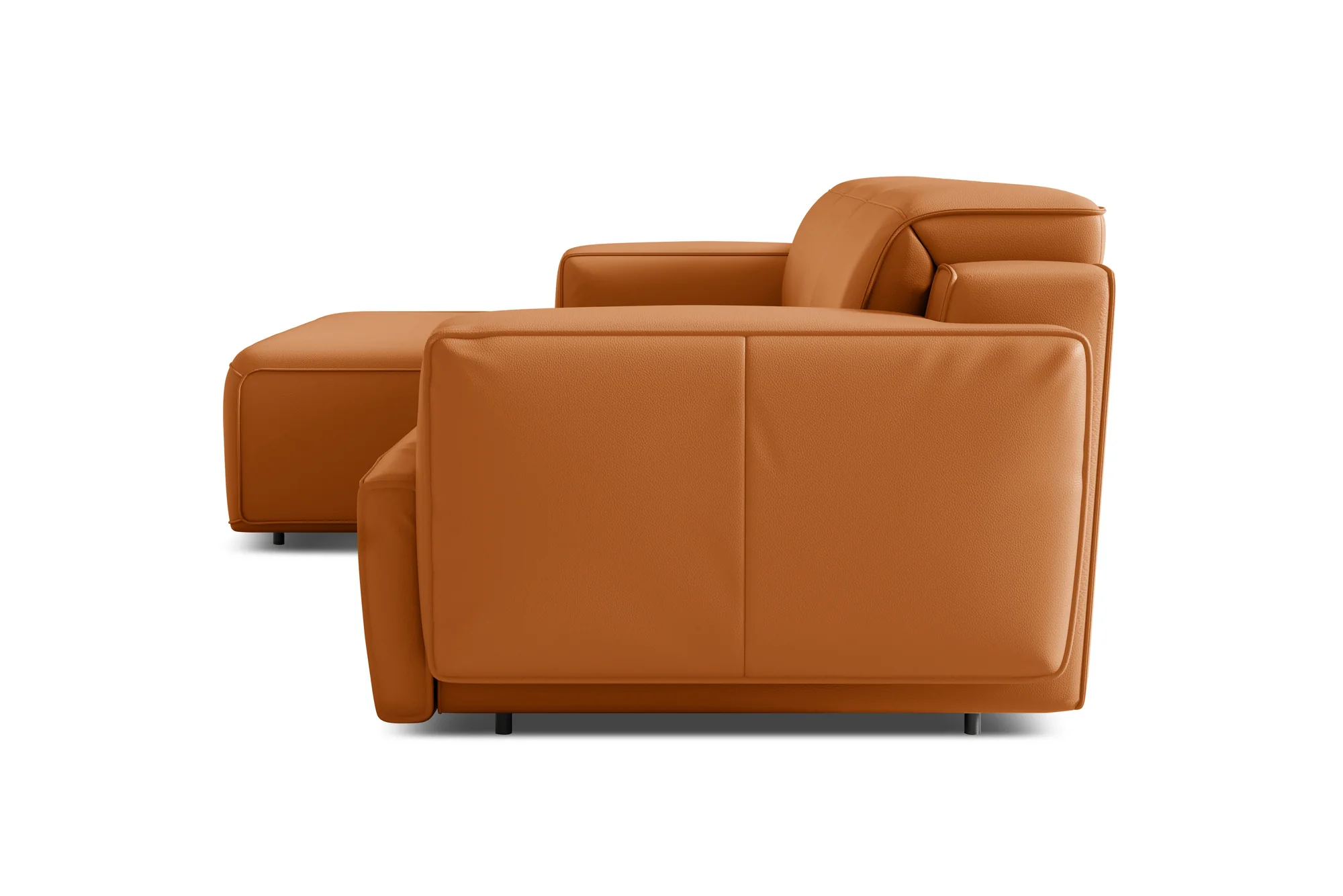 Valentina Leather Recliner Sectional Lounge - Image 23