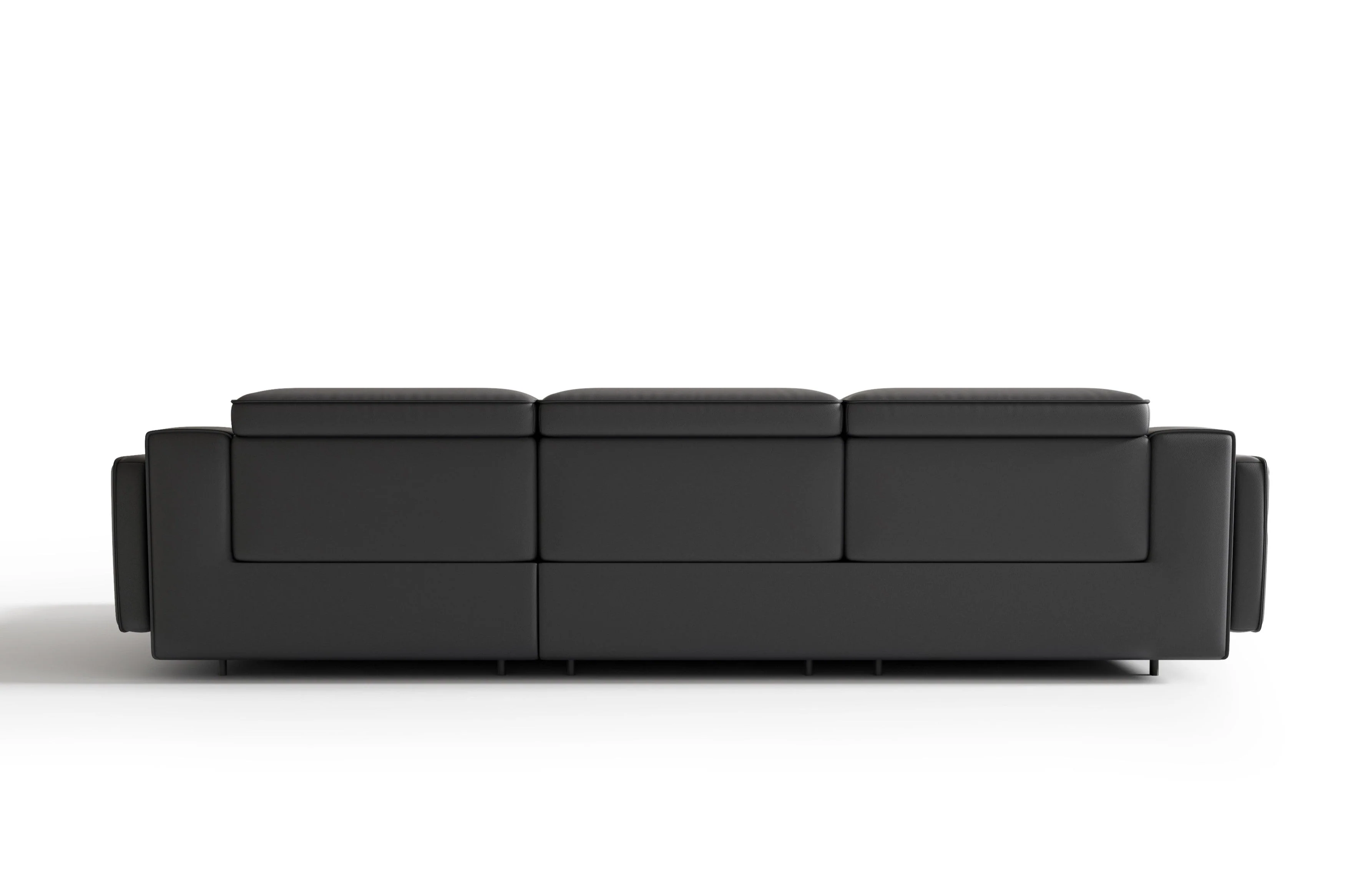 Valentina Leather Recliner Sectional Lounge - Image 40