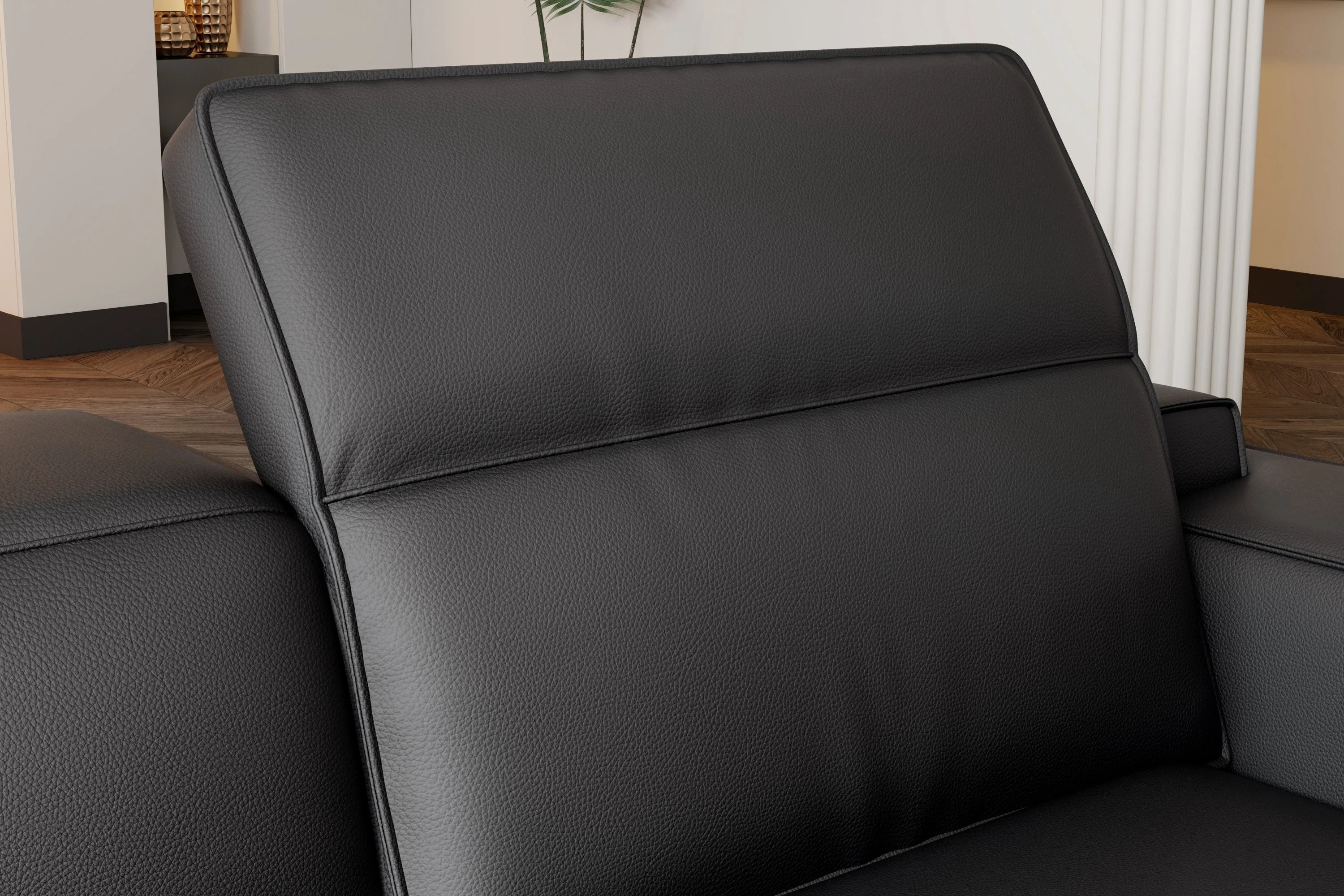 Valentina Leather Recliner Lounge - Image 51