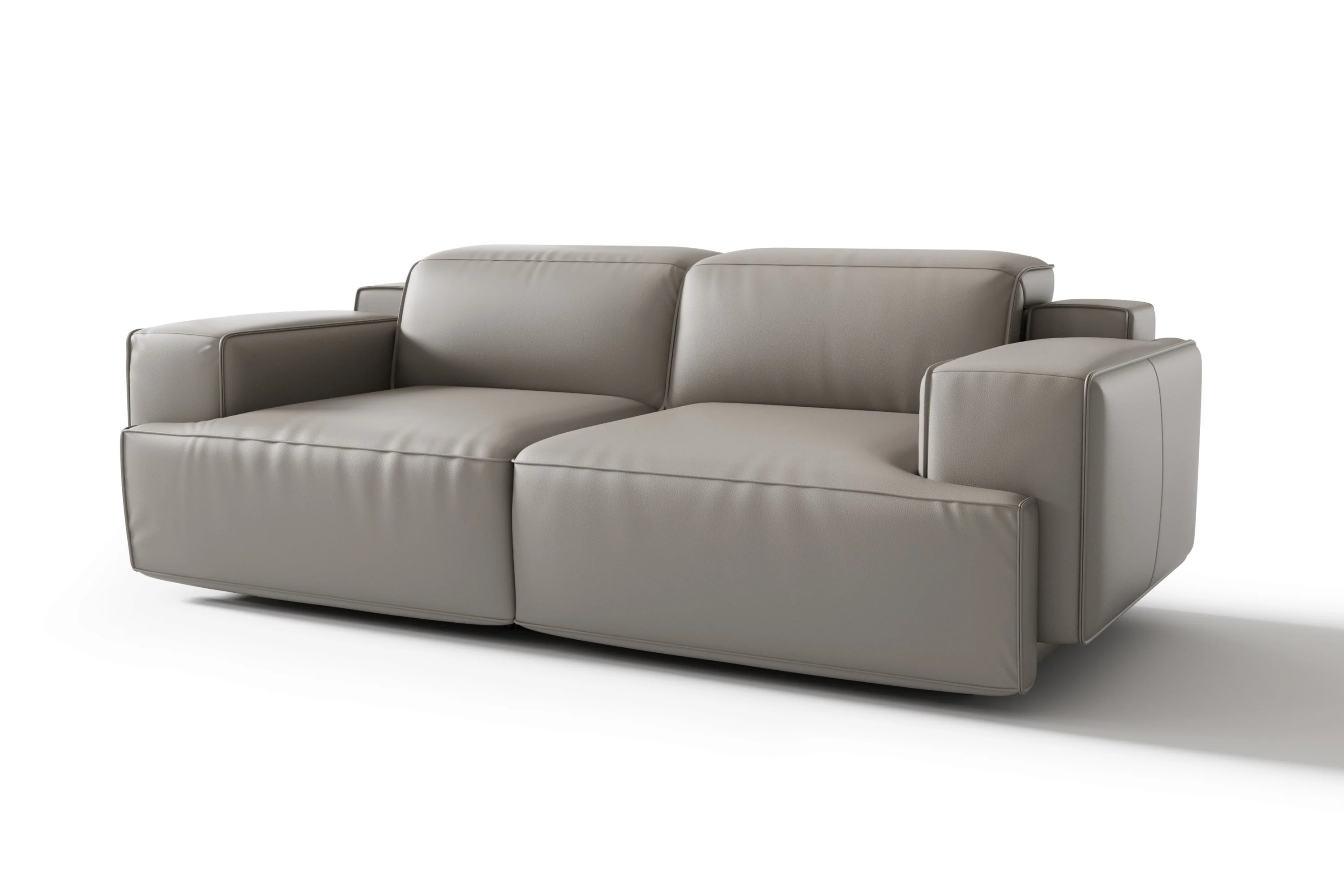 Valentina Leather Recliner Lounge - Image 64