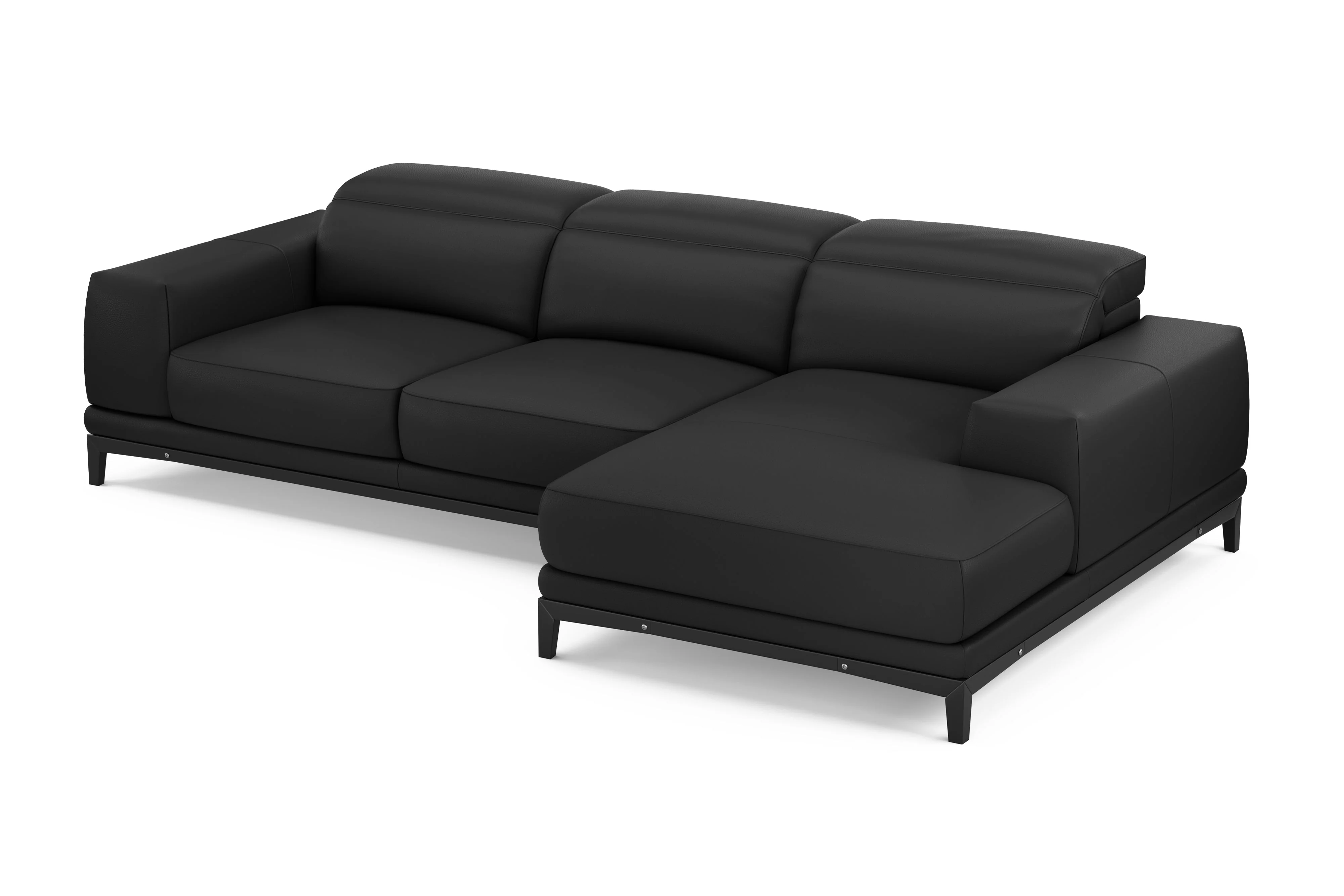 Valletta Leather Sectional Lounge - Image 102