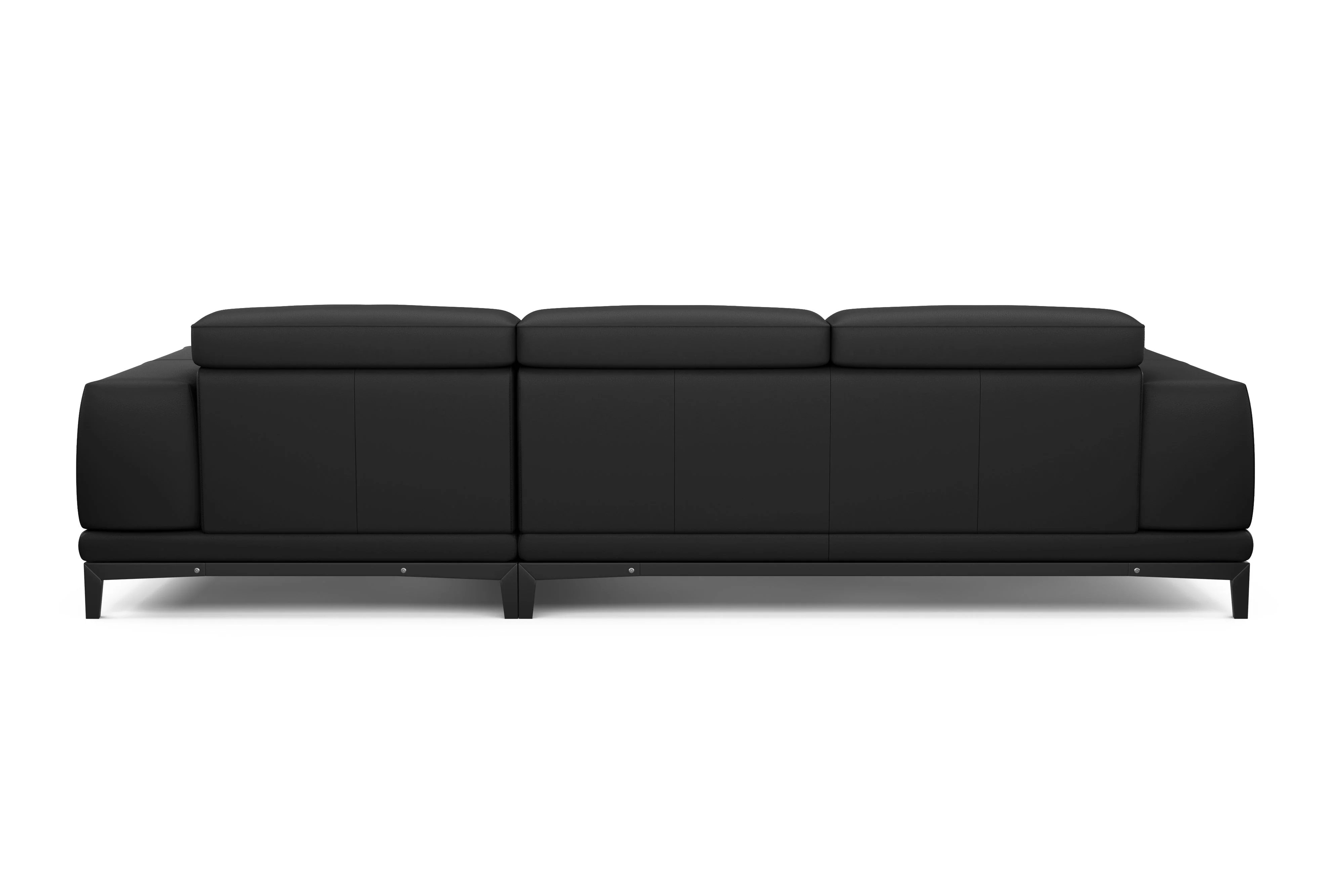 Valletta Leather Sectional Lounge - Image 103