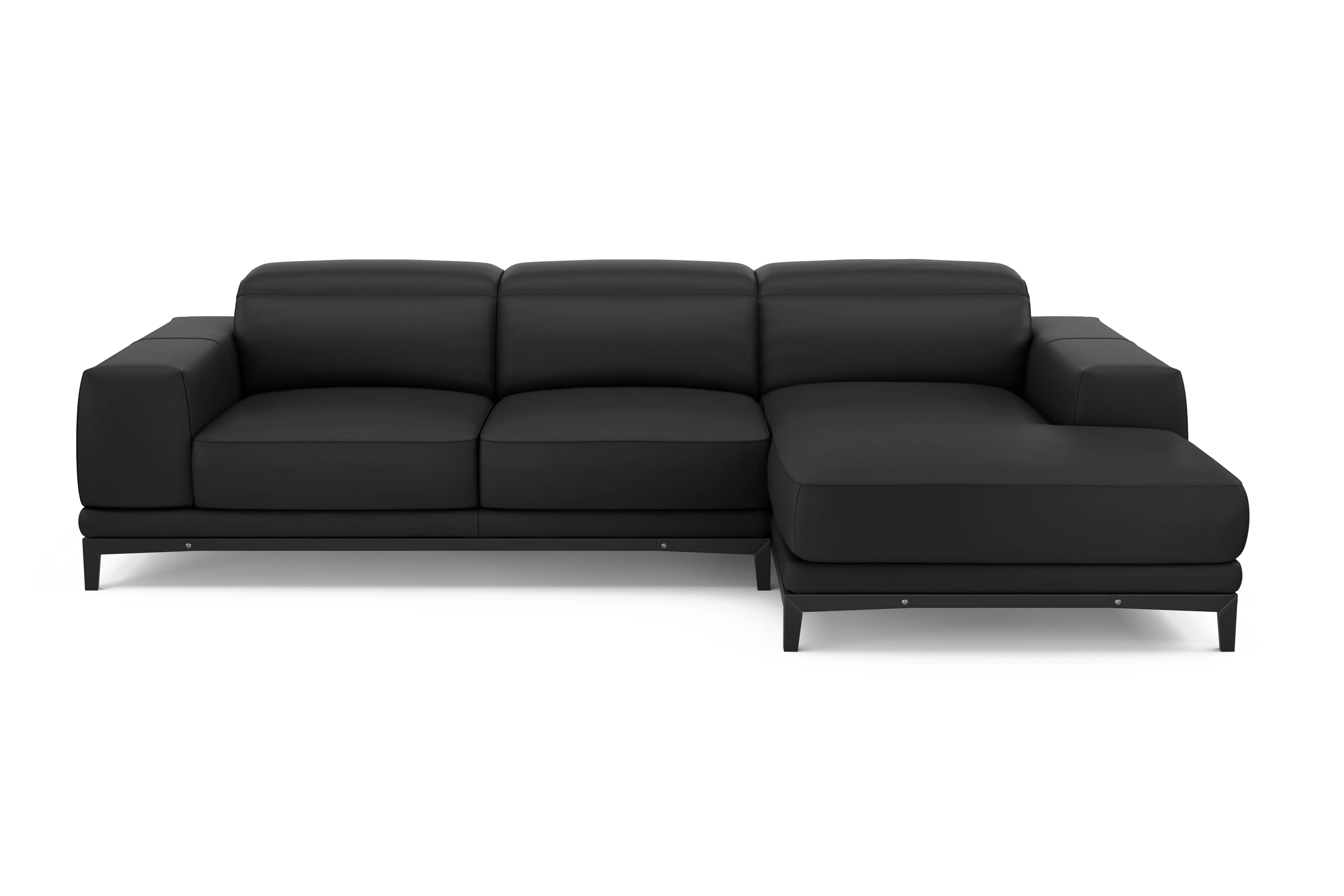 Valletta Leather Sectional Lounge - Image 104