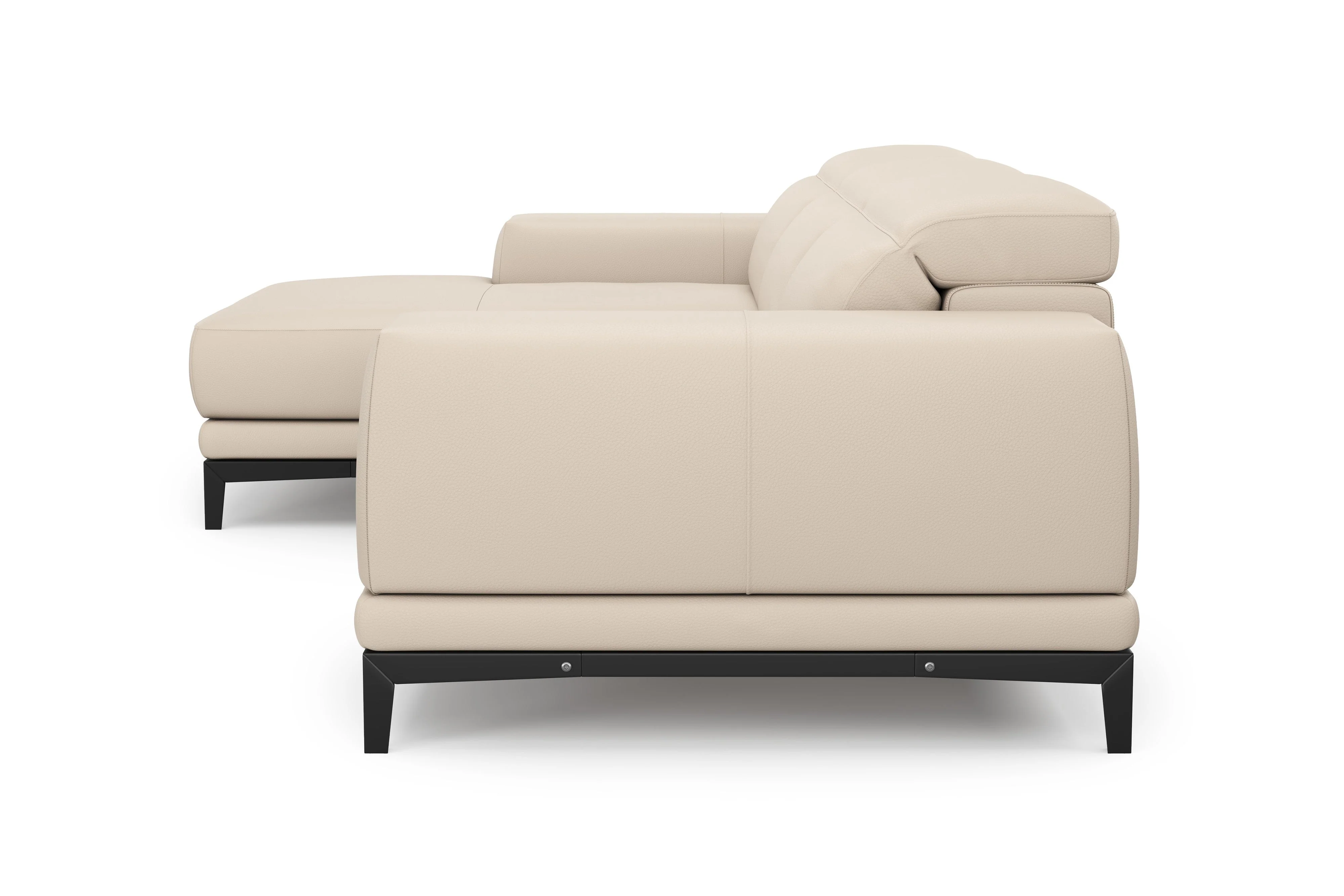 Valletta Leather Sectional Lounge - Image 11