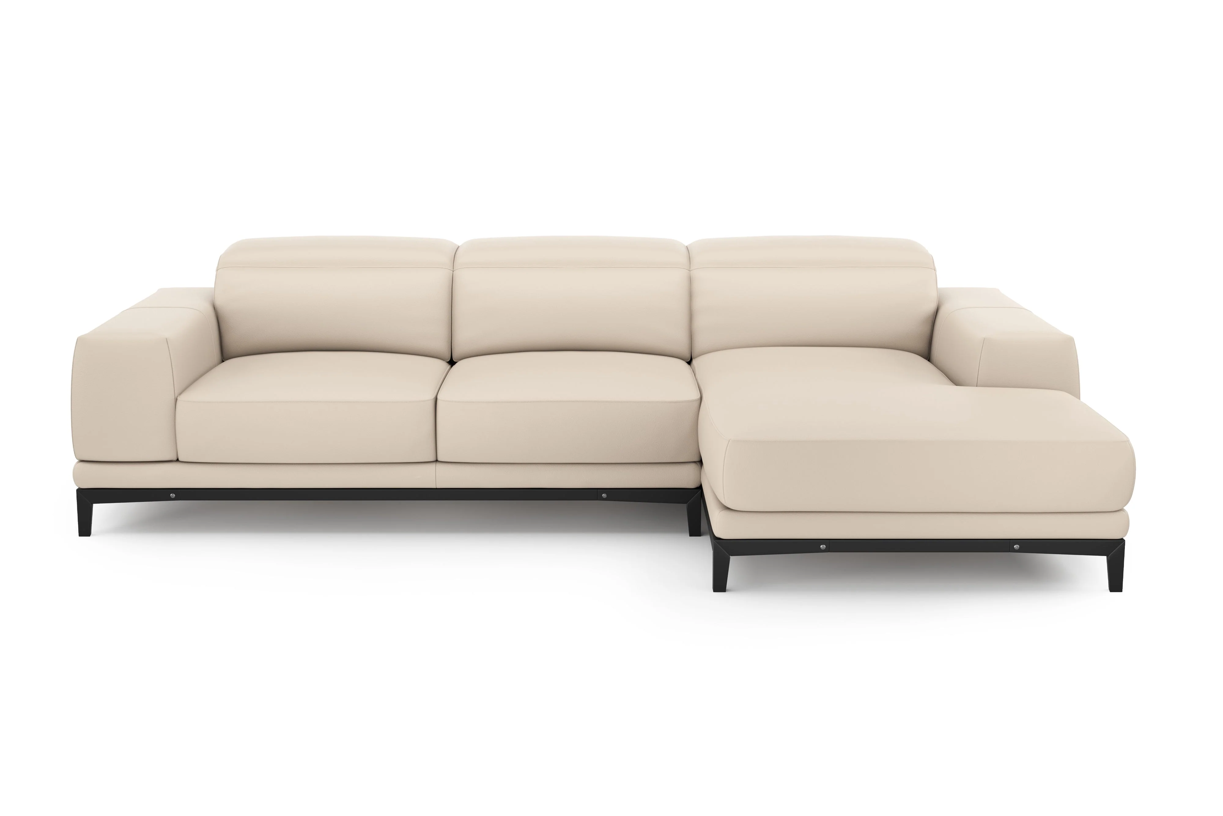 Valletta Leather Sectional Lounge - Image 19