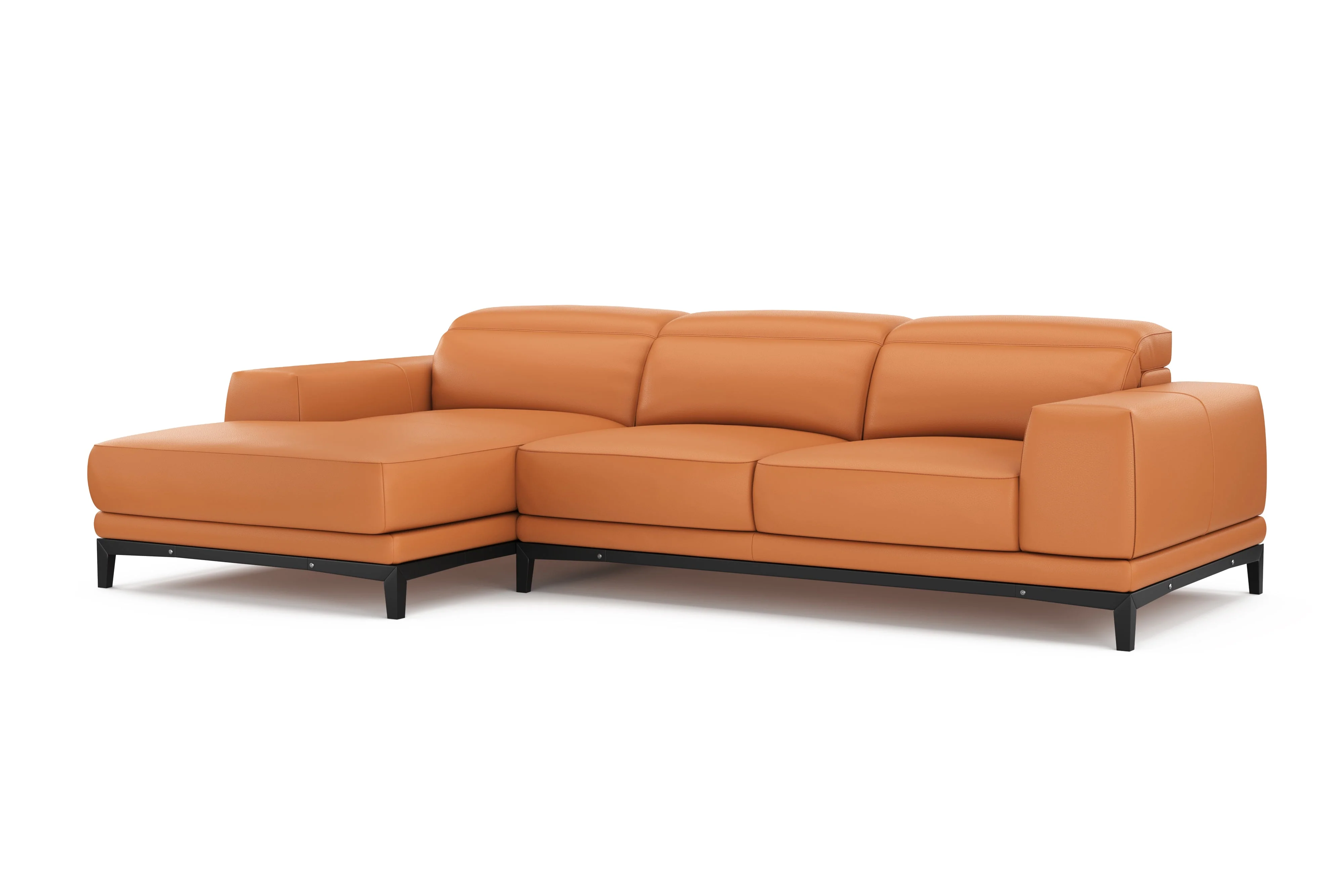 Valletta Leather Sectional Lounge - Image 23