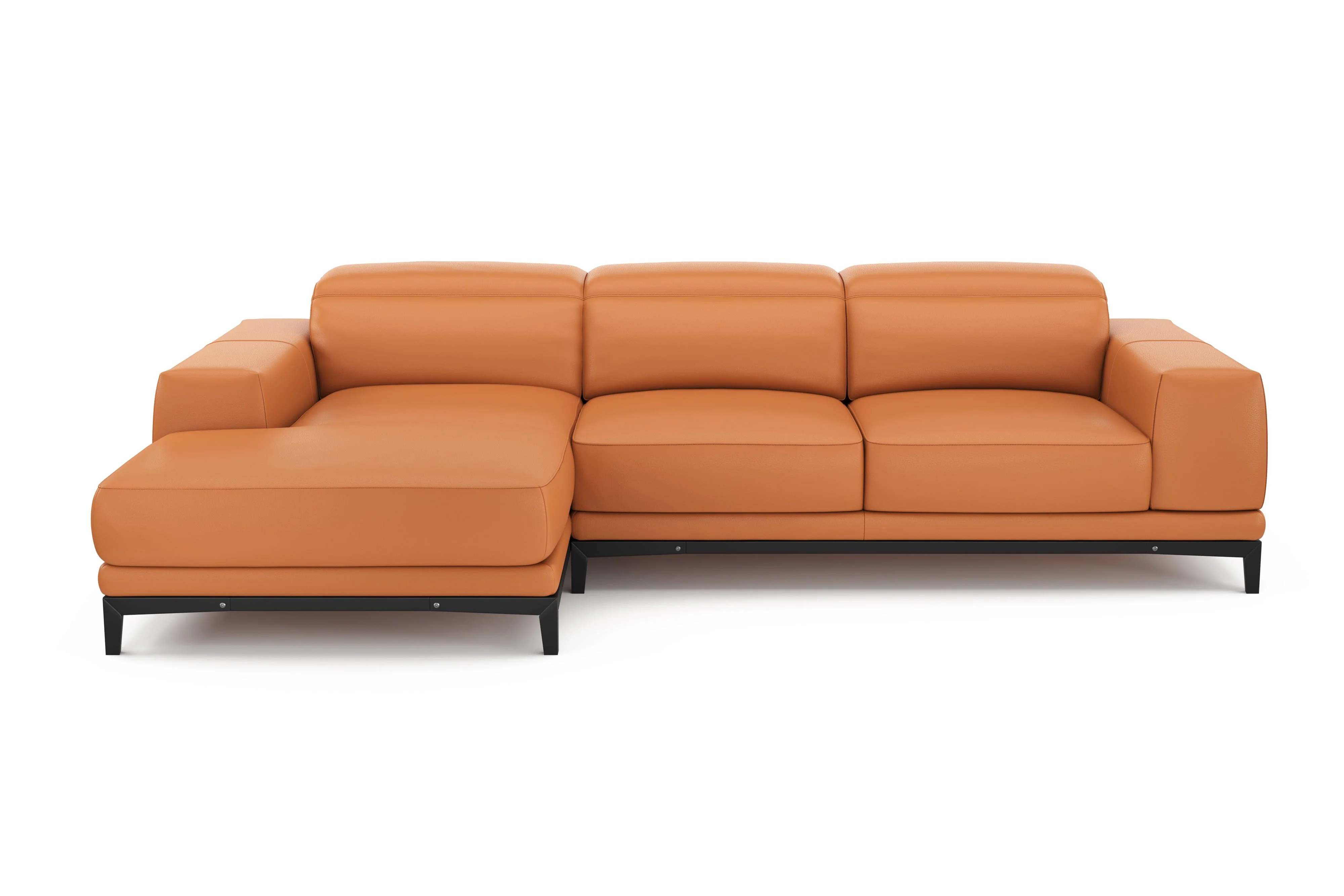 Valletta Leather Sectional Lounge - Image 30