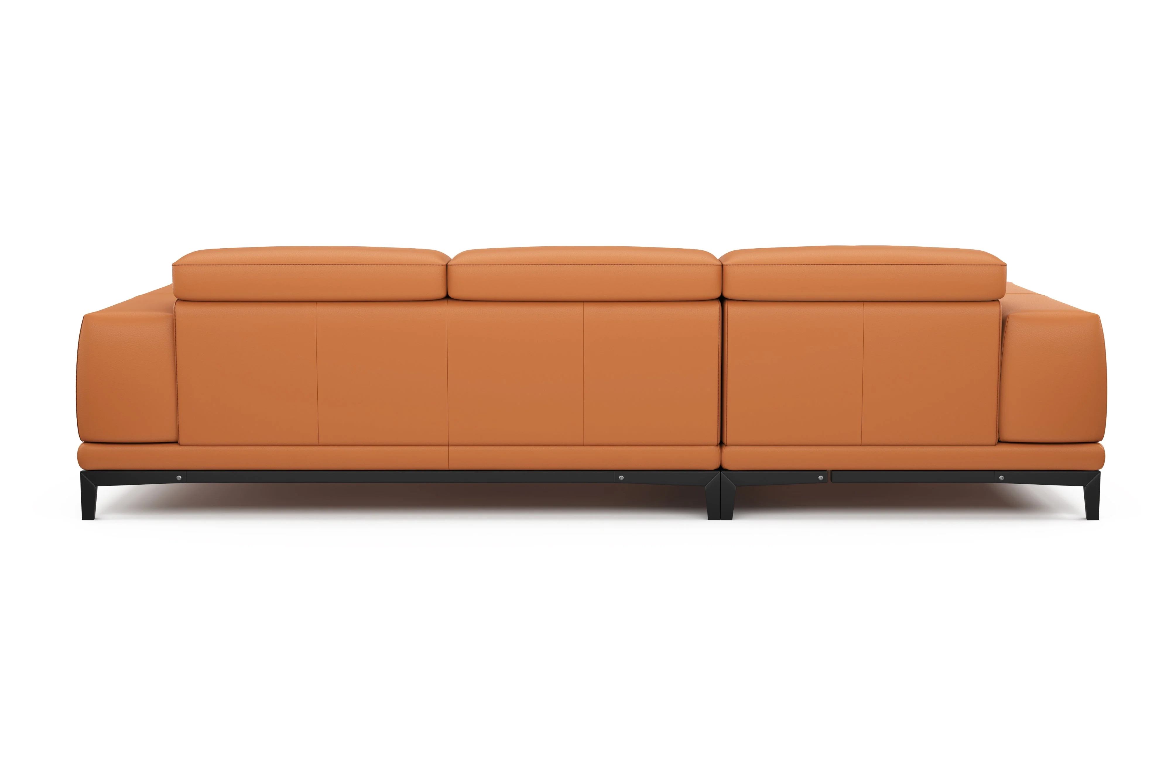 Valletta Leather Sectional Lounge - Image 33