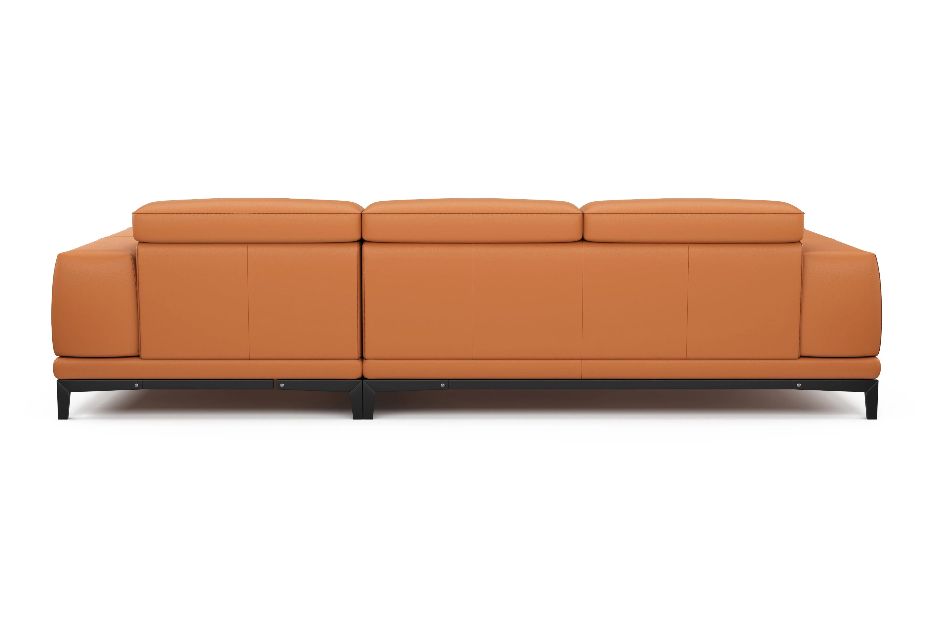 Valletta Leather Sectional Lounge - Image 44