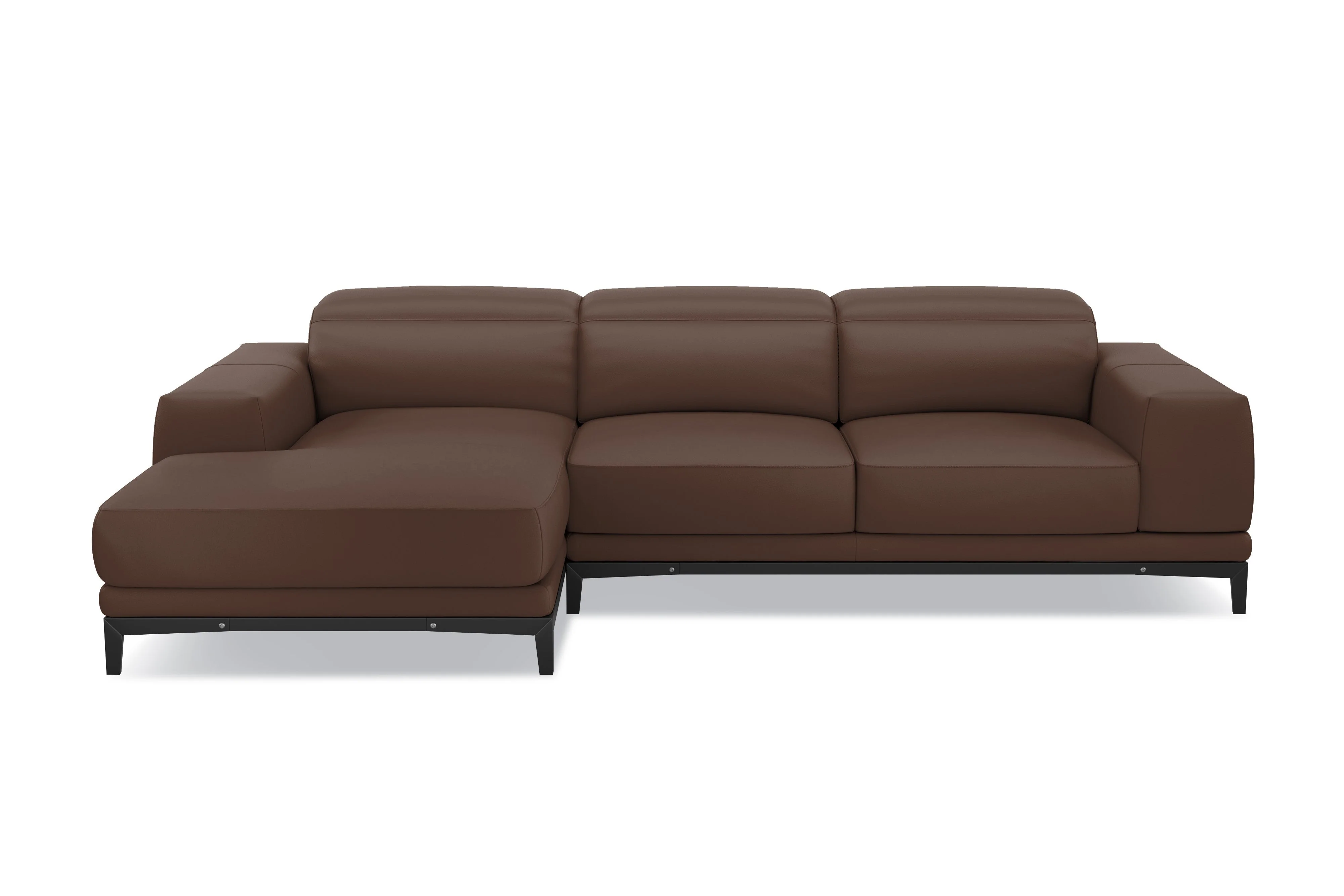 Valletta Leather Sectional Lounge - Image 52
