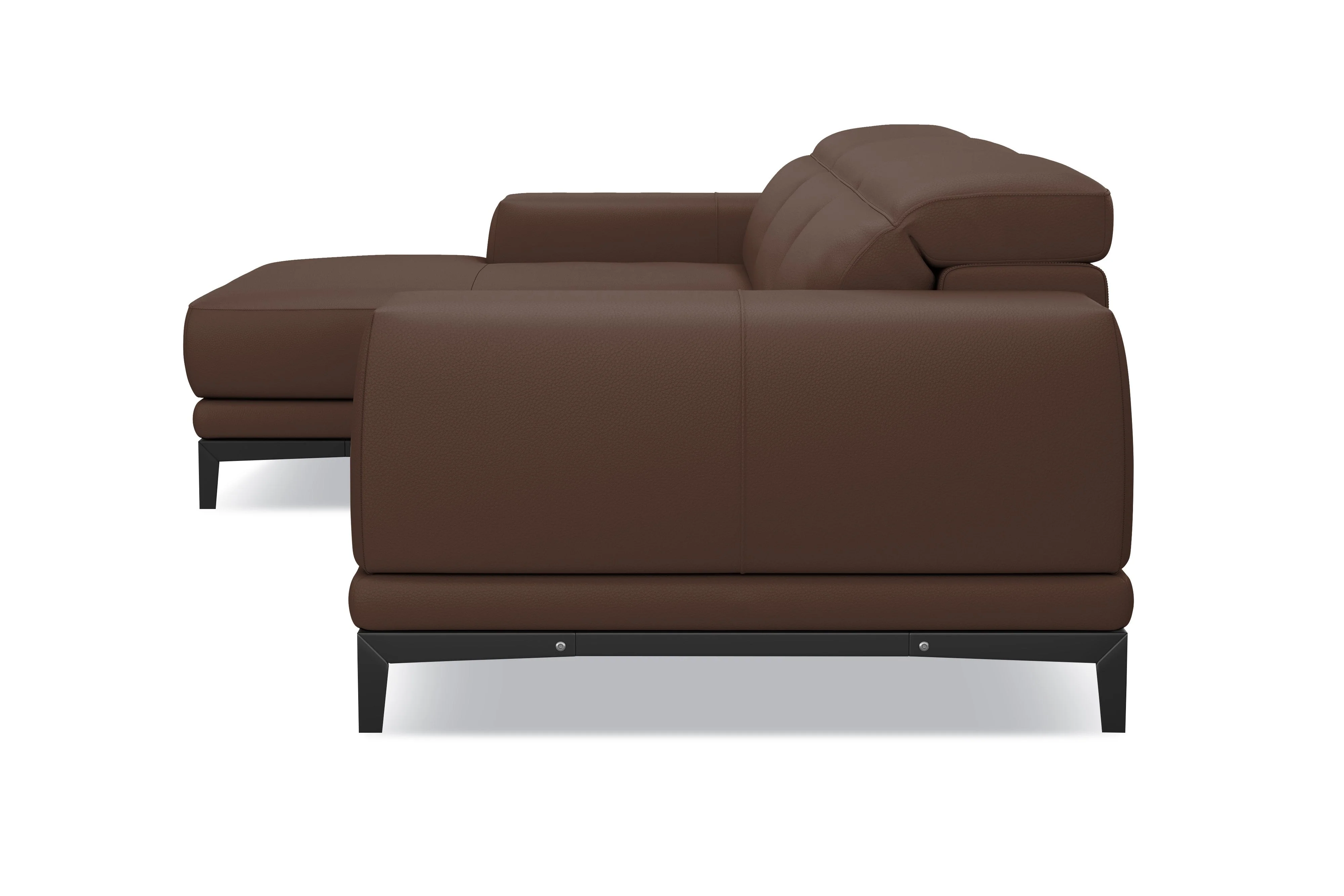Valletta Leather Sectional Lounge - Image 54