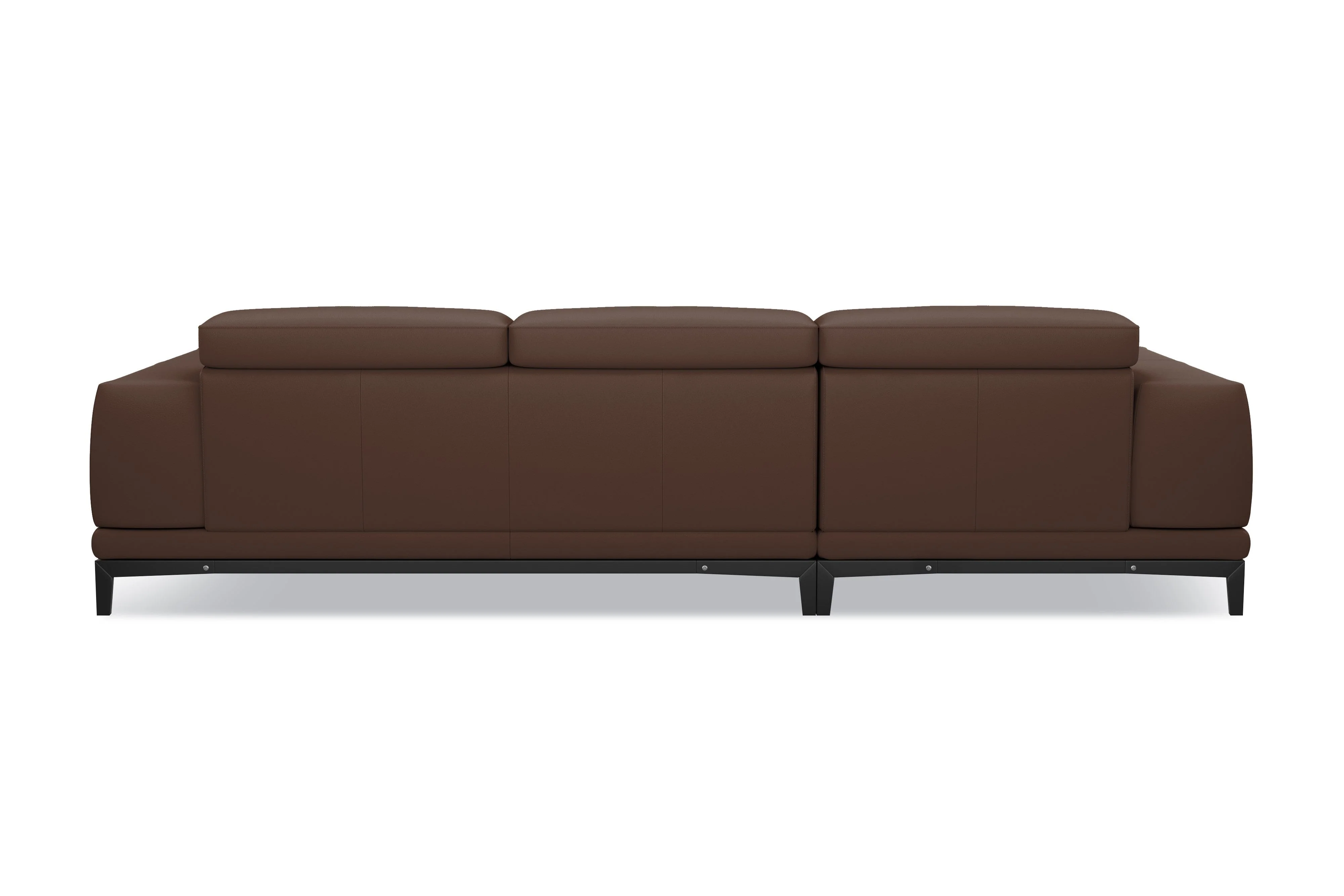 Valletta Leather Sectional Lounge - Image 55
