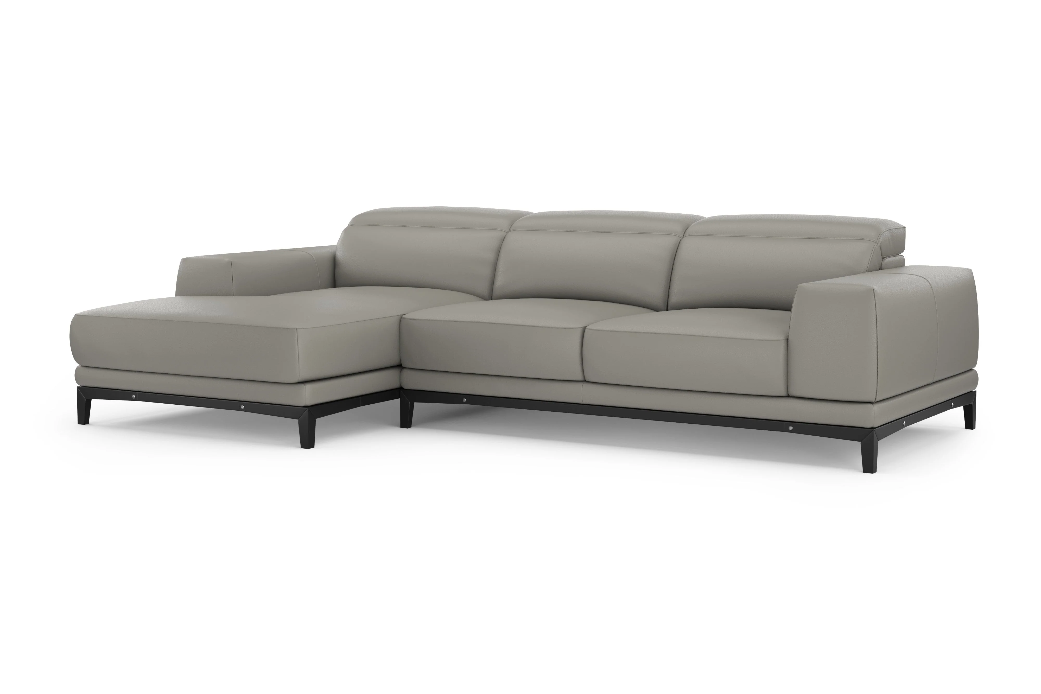 Valletta Leather Sectional Lounge - Image 66