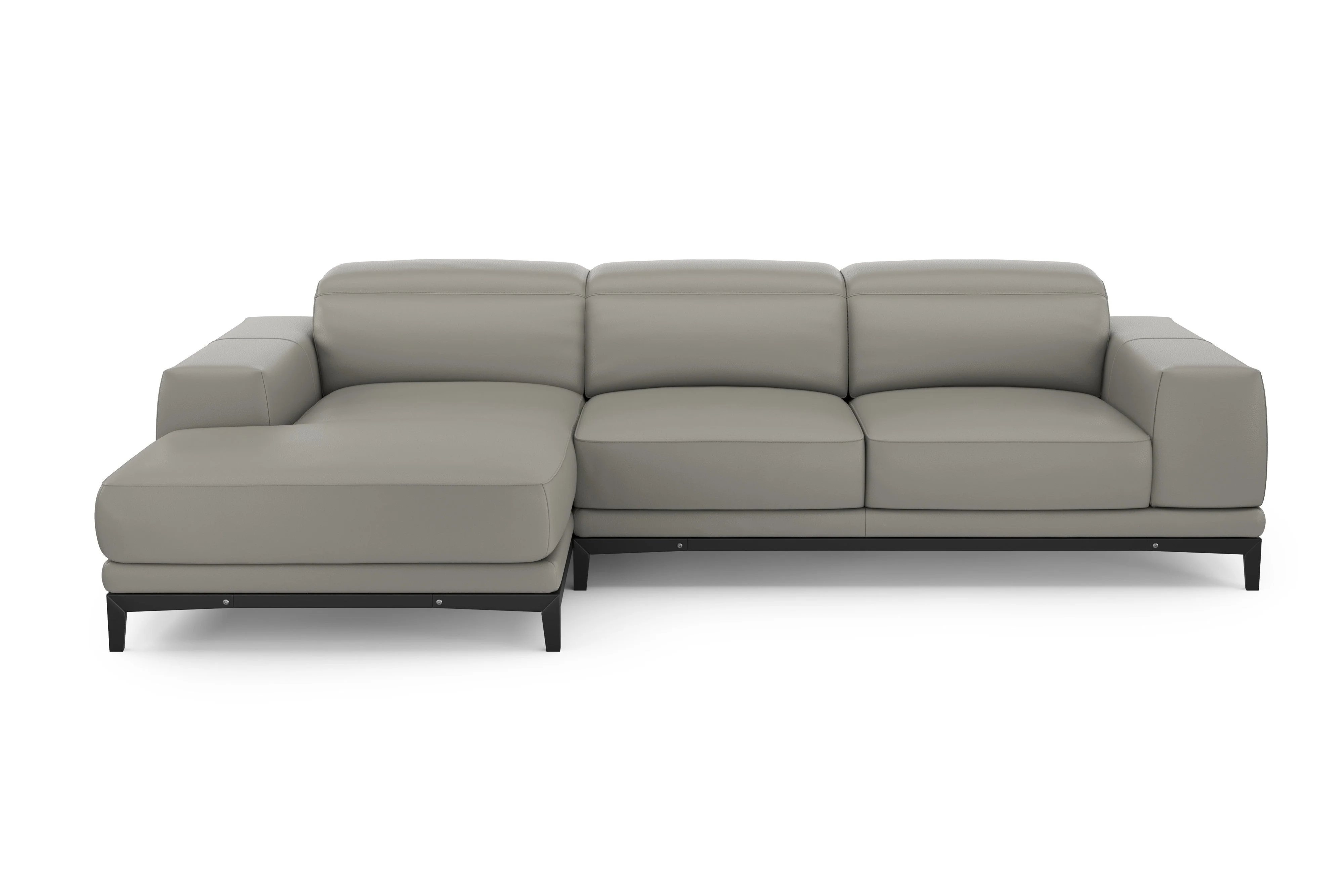 Valletta Leather Sectional Lounge - Image 74