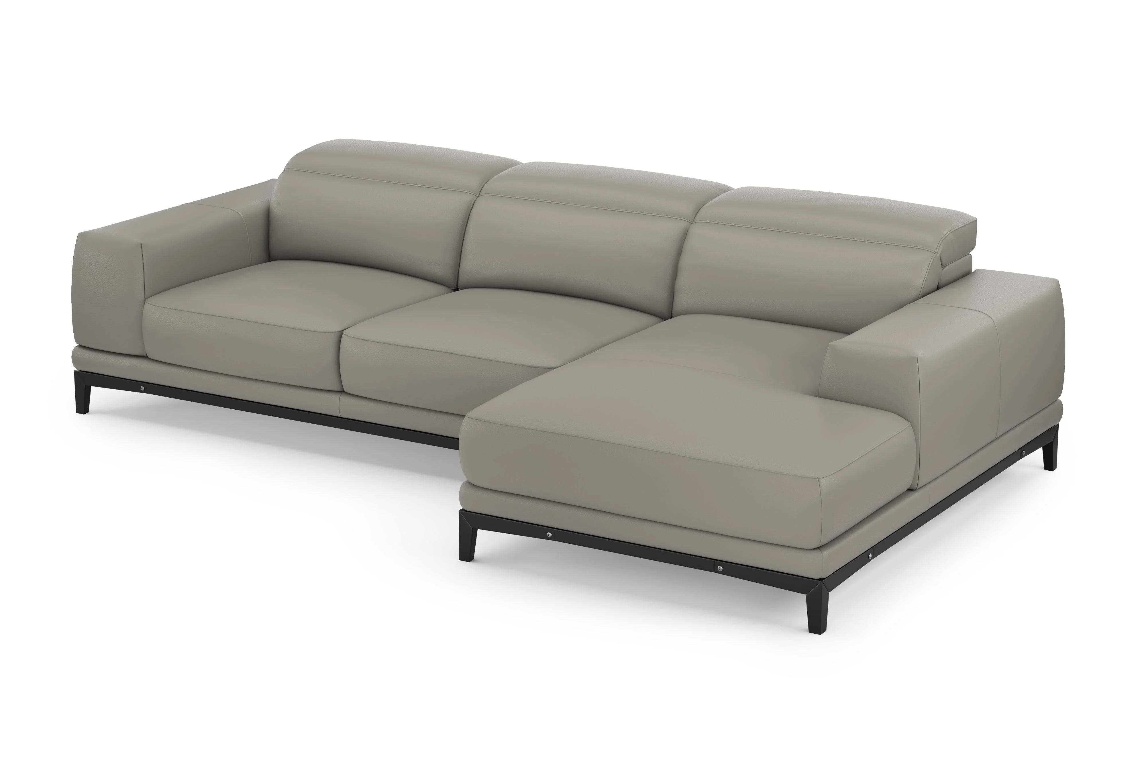 Valletta Leather Sectional Lounge - Image 82