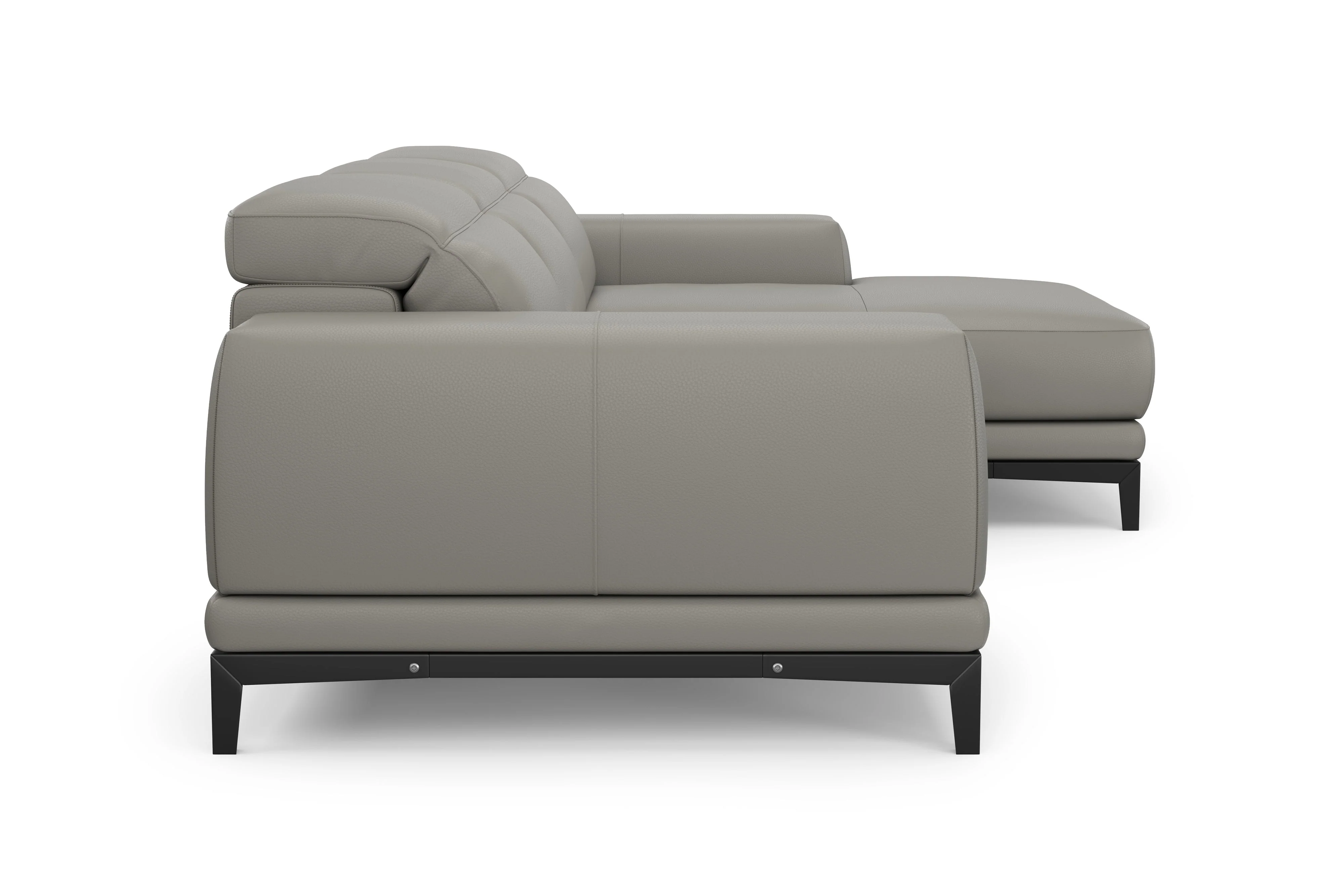 Valletta Leather Sectional Lounge - Image 84