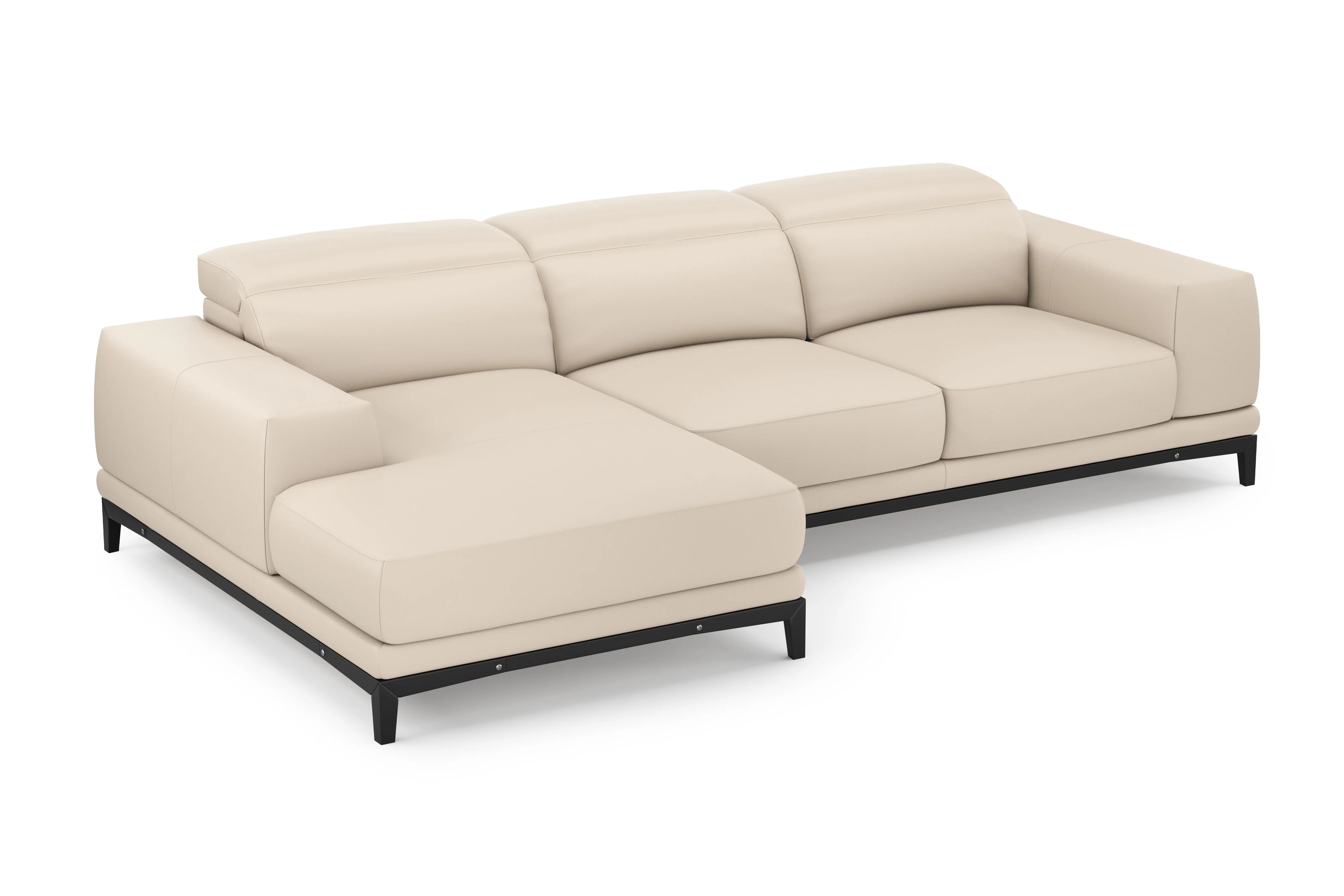 Valletta Leather Sectional Lounge - Image 9