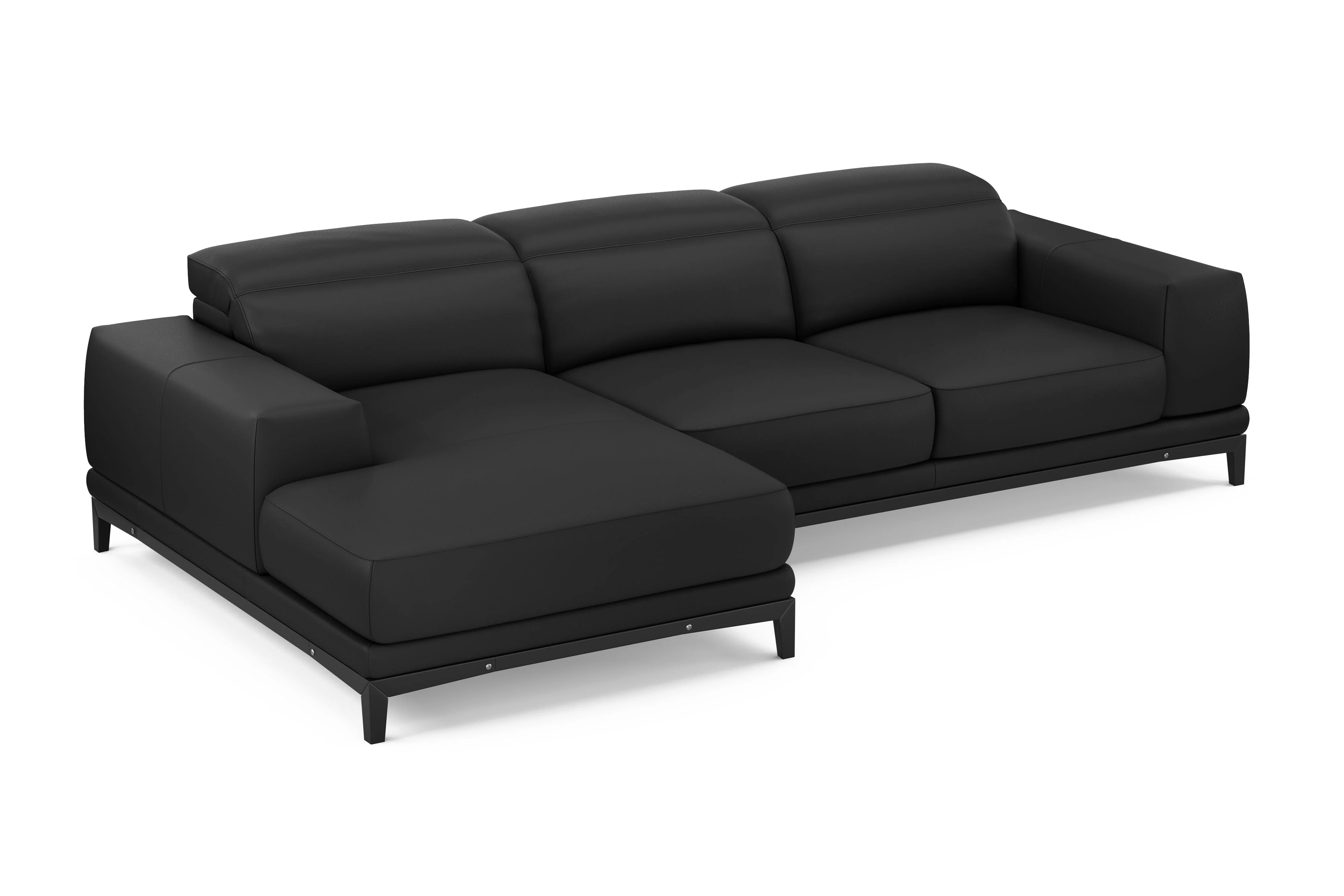 Valletta Leather Sectional Lounge - Image 94