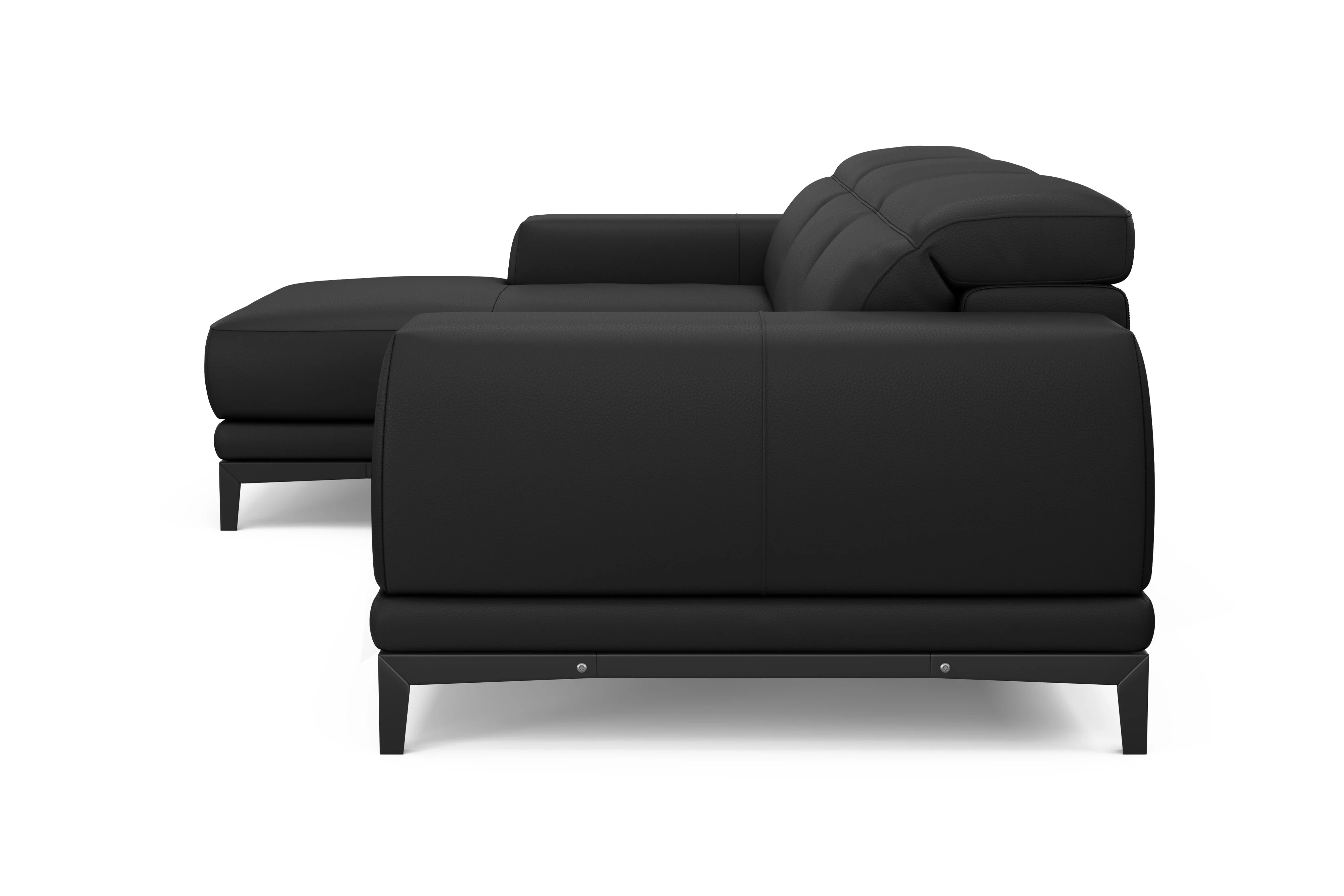 Valletta Leather Sectional Lounge - Image 95