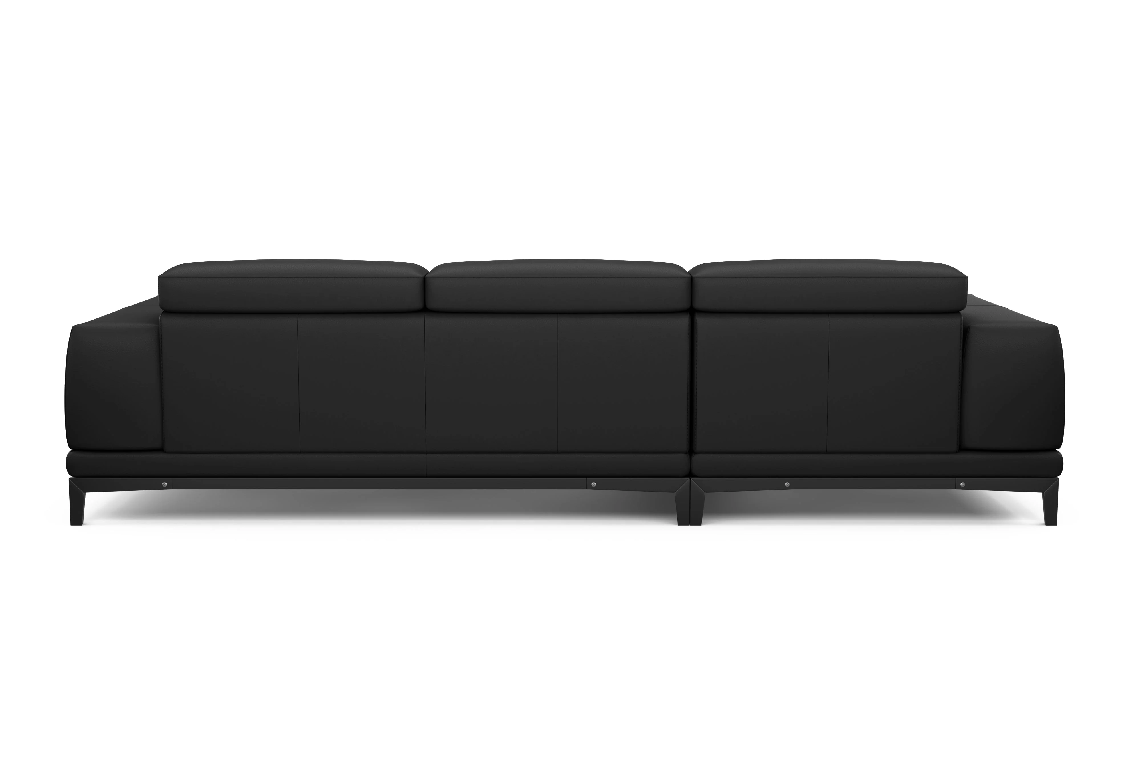 Valletta Leather Sectional Lounge - Image 96