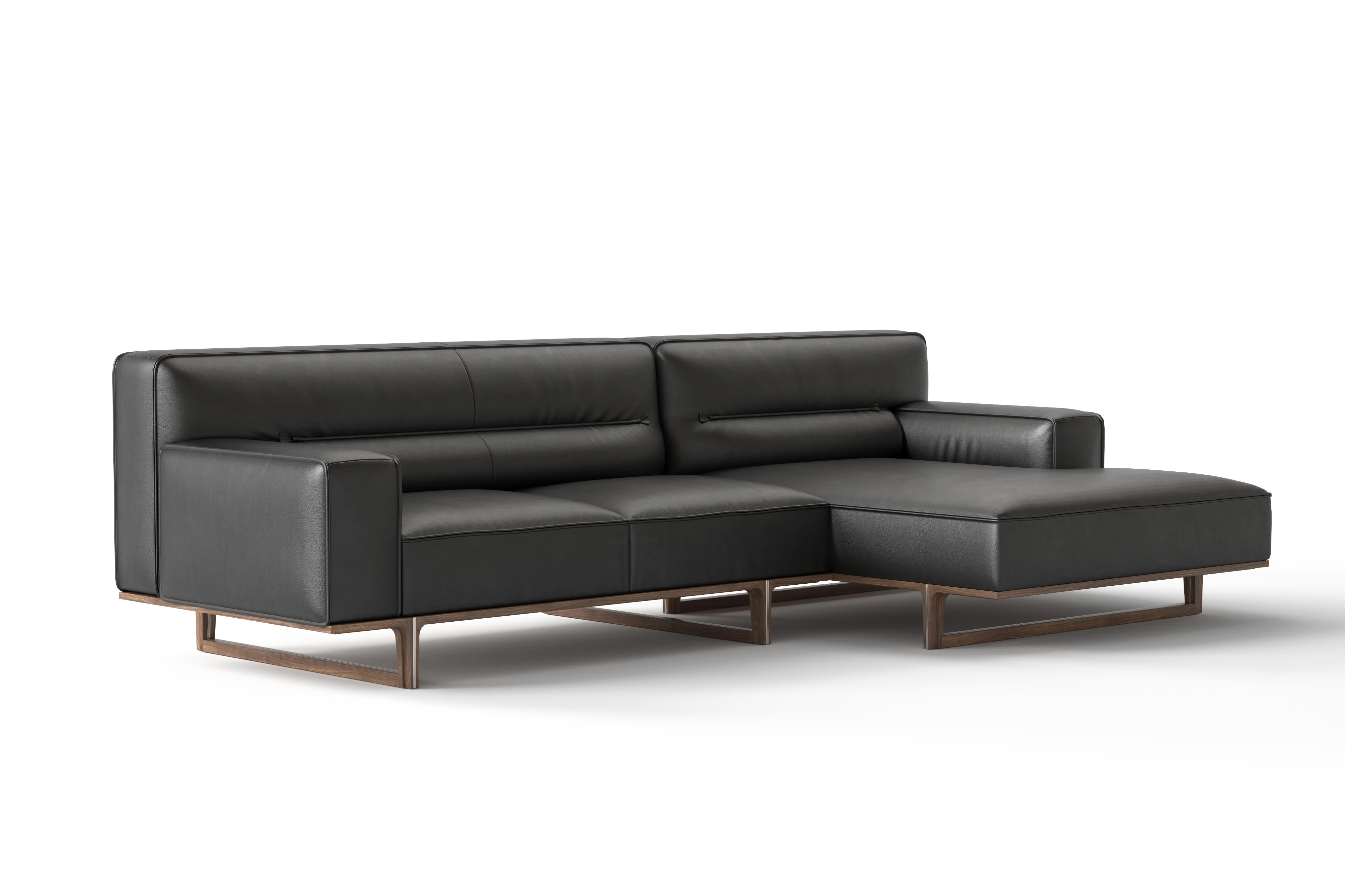Varna Leather Sectional Lounge
