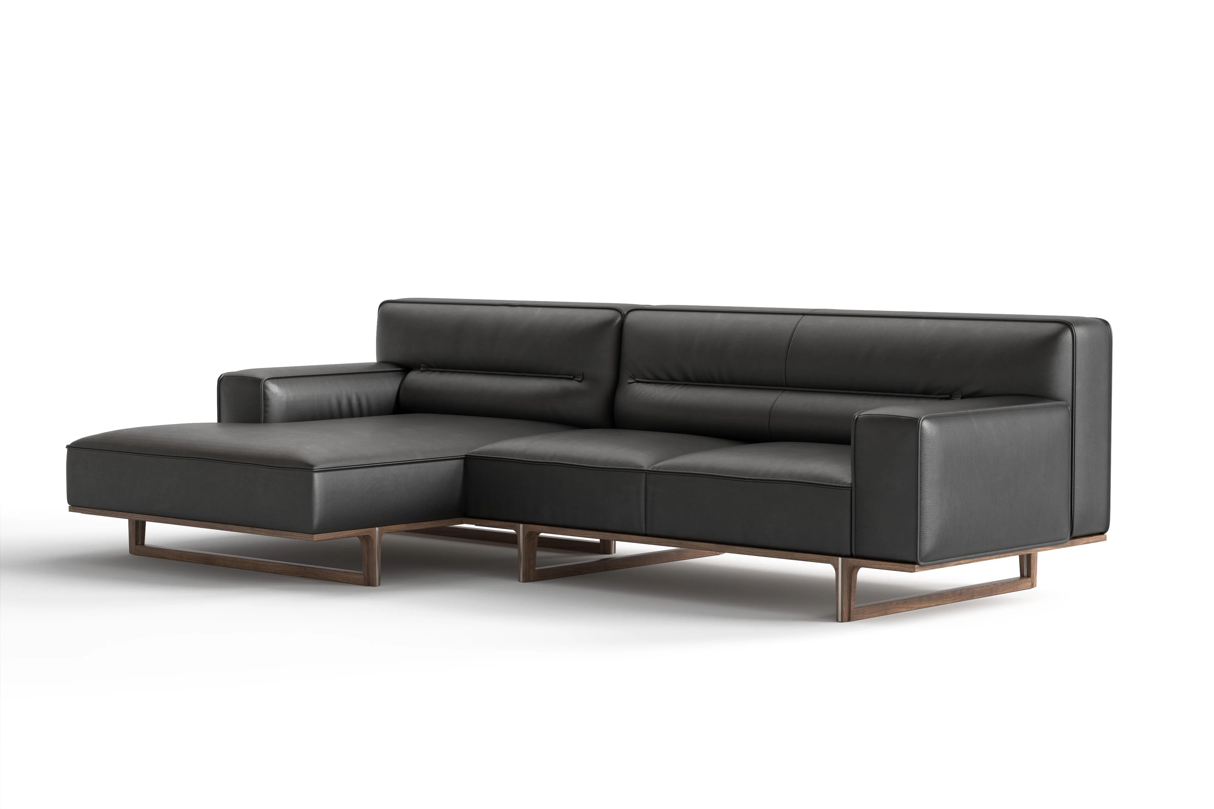 Varna Leather Sectional Lounge - Image 11