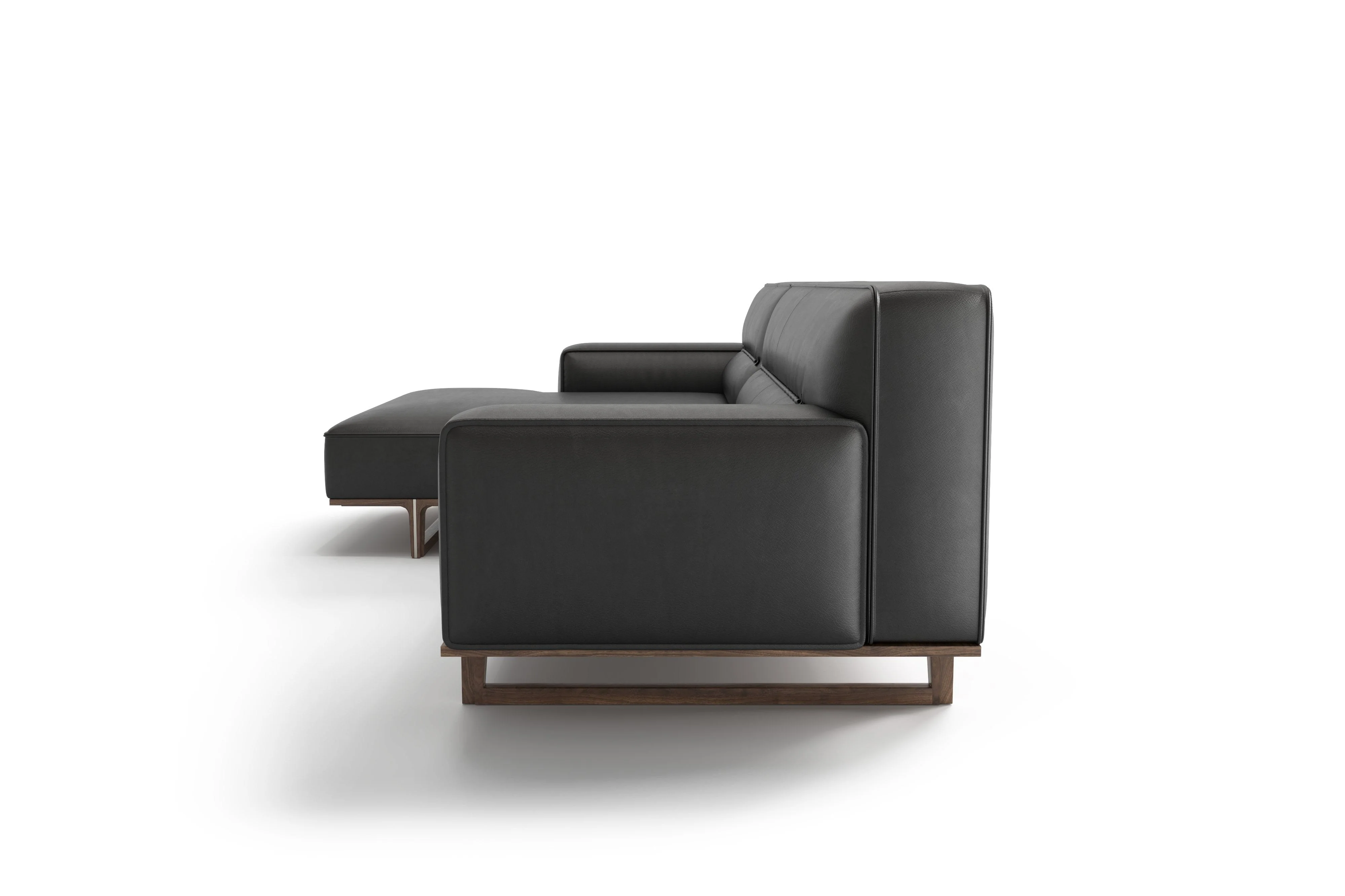 Varna Leather Sectional Lounge - Image 19
