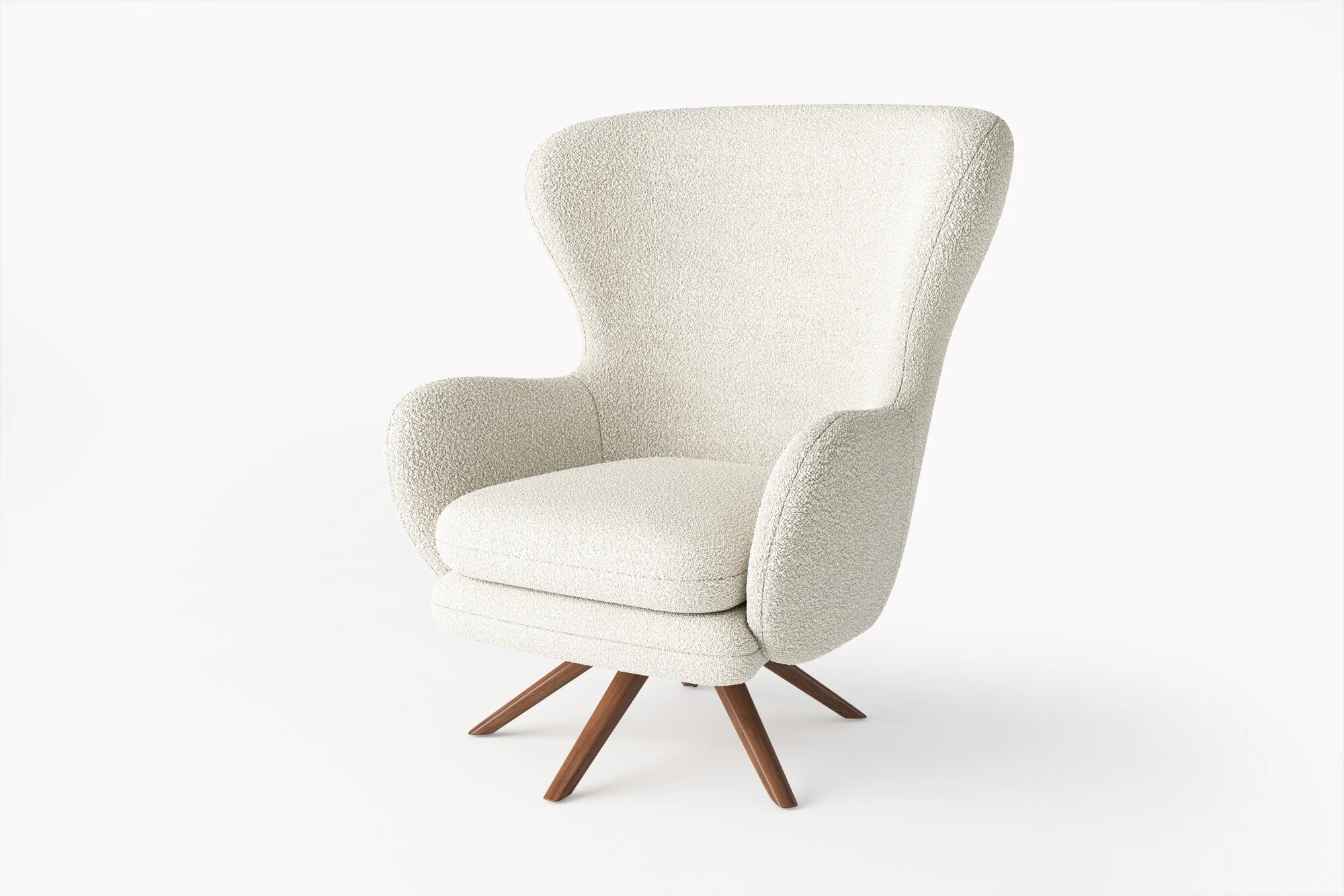 Winston Fabric Swivel Chair - Image 7