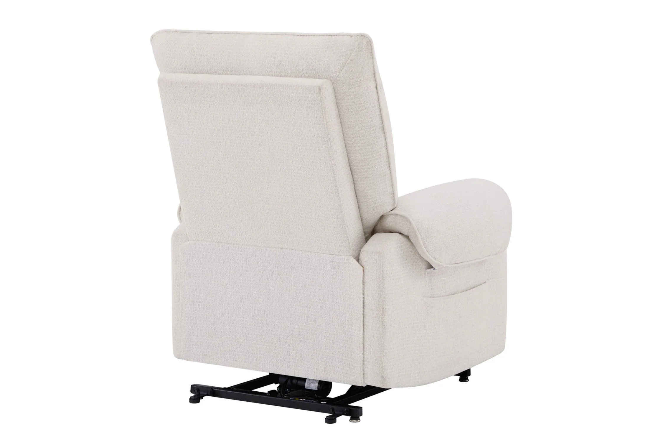 Xander Fabric Power Lift Recliner Chair with Heat & Massage - Image 18