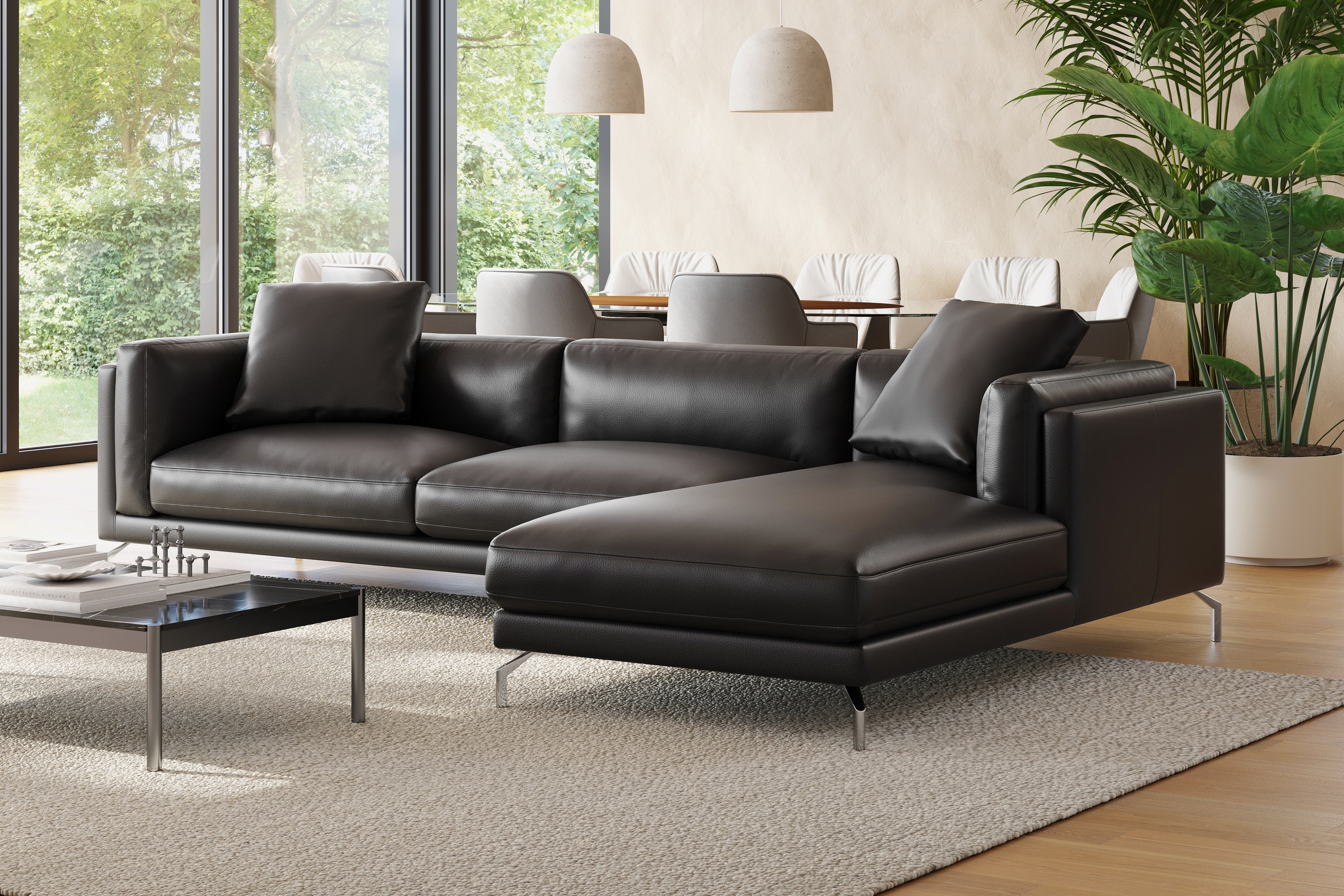 Zadar Leather Sectional Lounge - Image 13