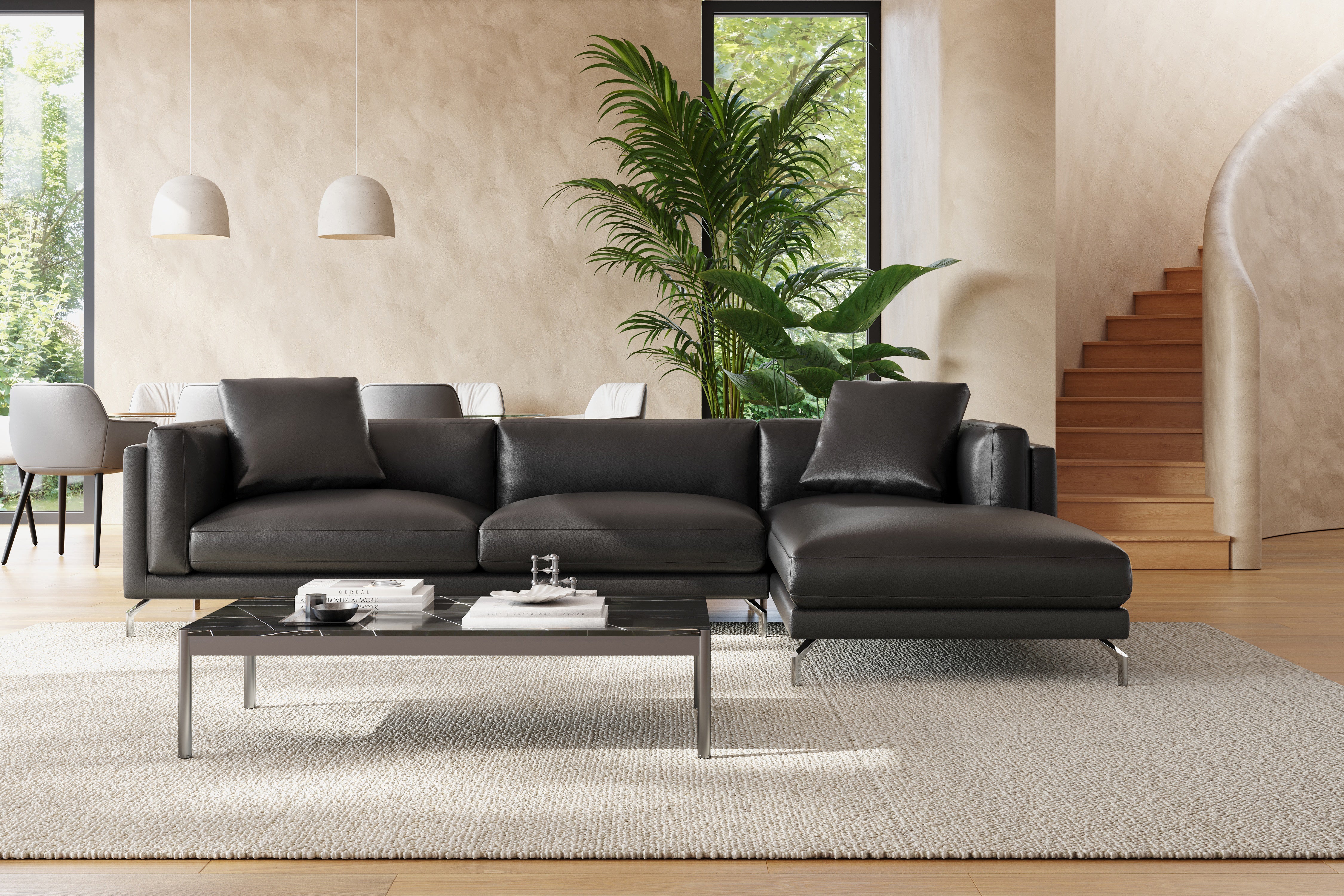 Zadar Leather Sectional Lounge - Image 14