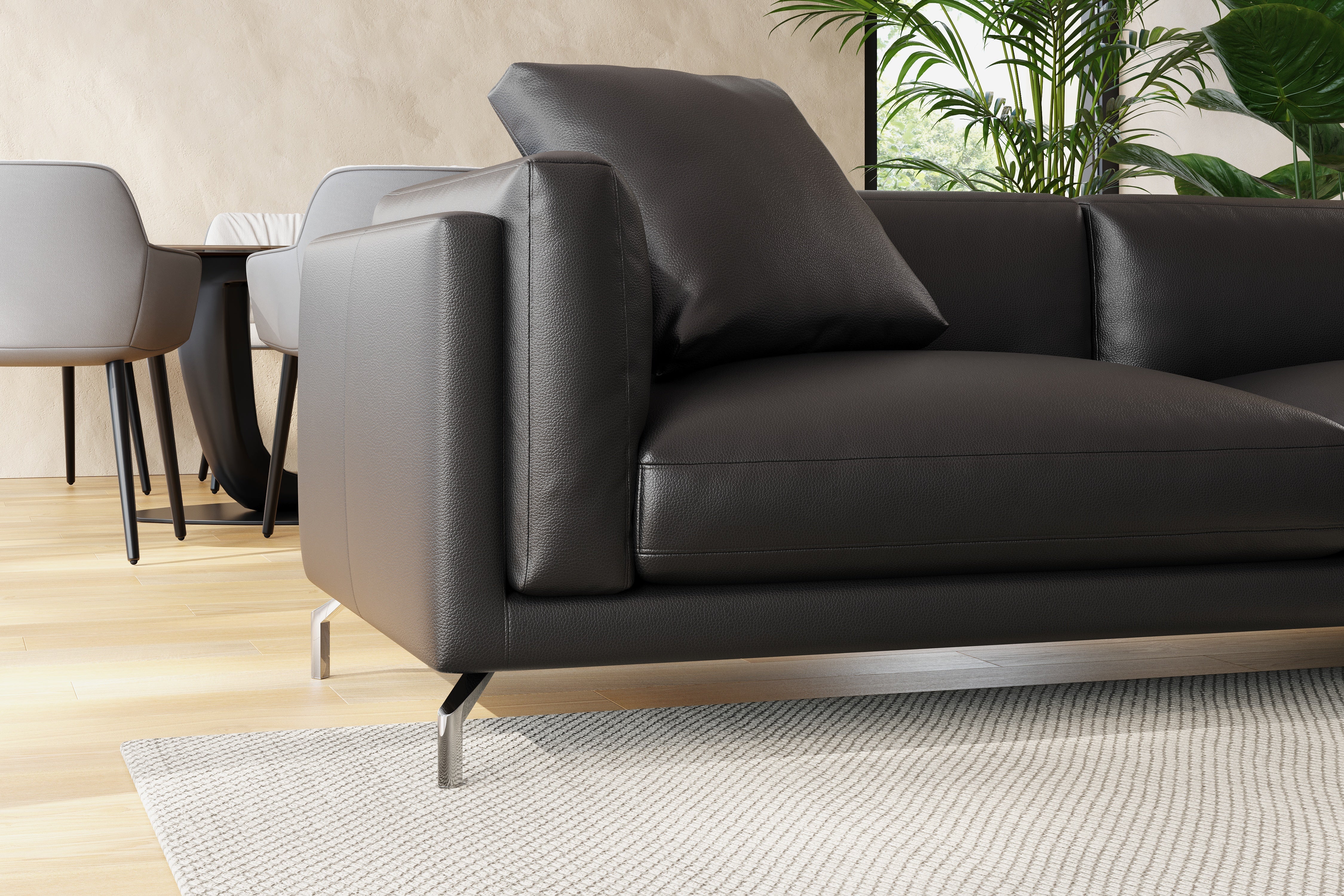 Zadar Leather Sectional Lounge - Image 18