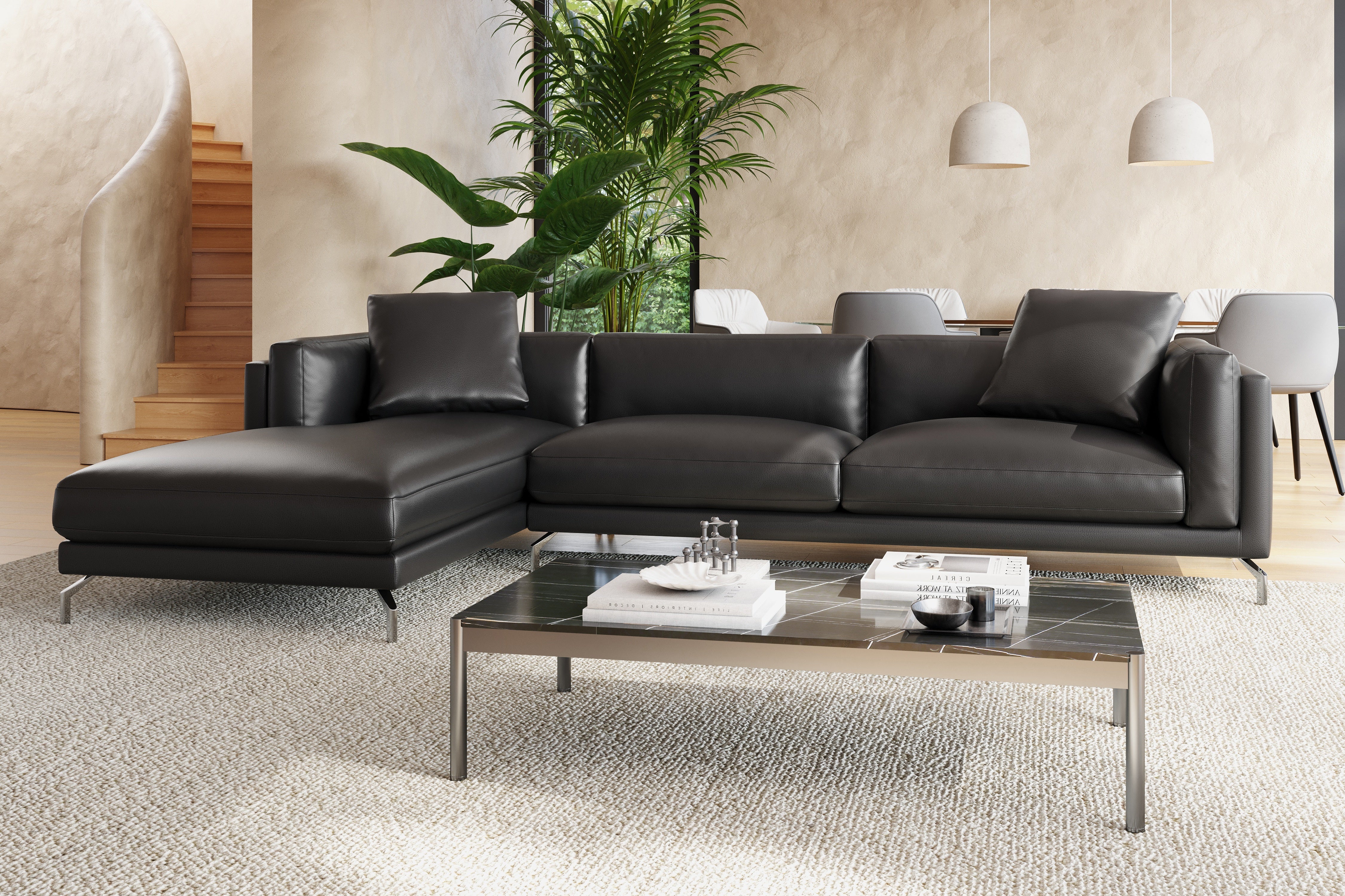 Zadar Leather Sectional Lounge - Image 2