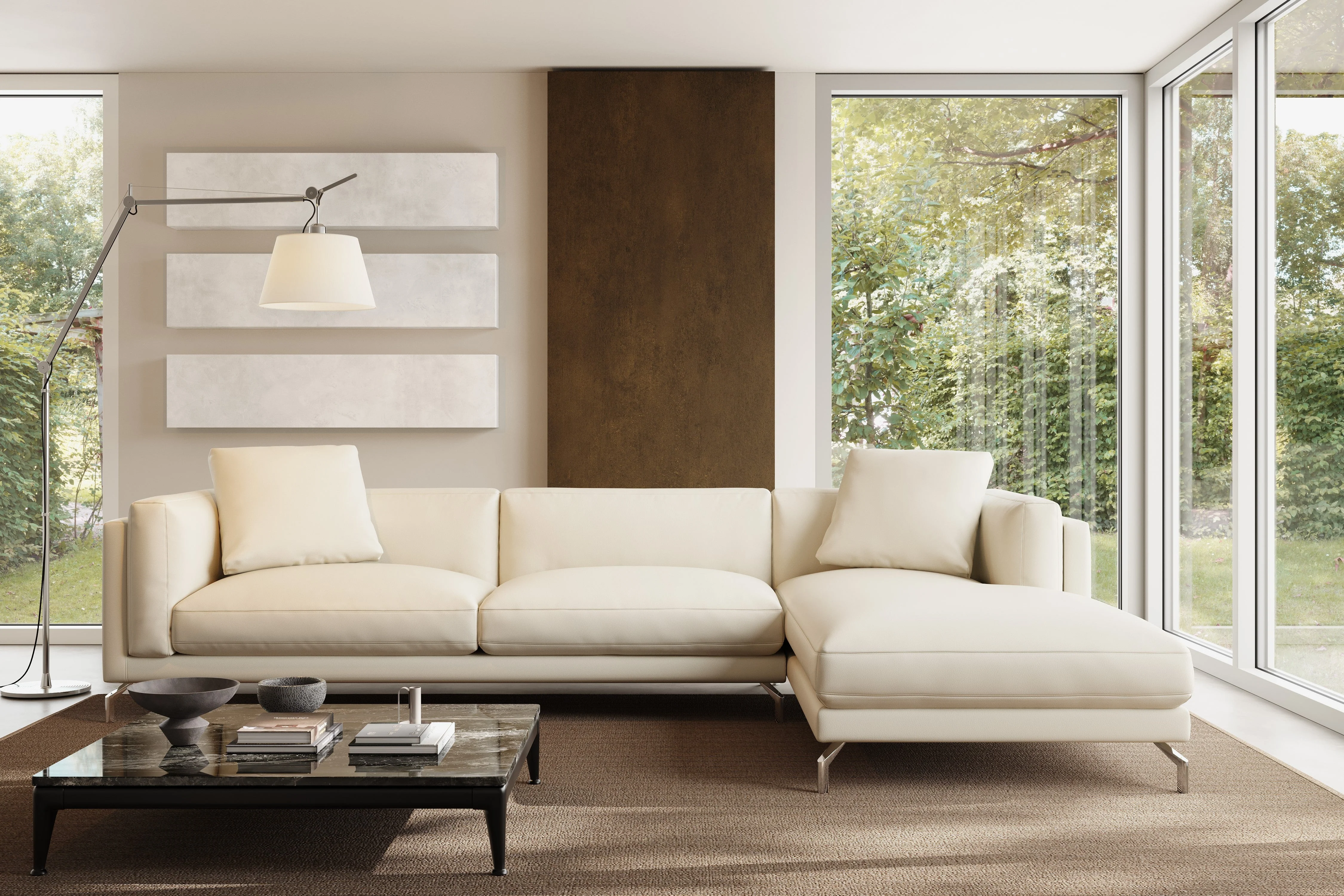 Zadar Leather Sectional Lounge - Image 30
