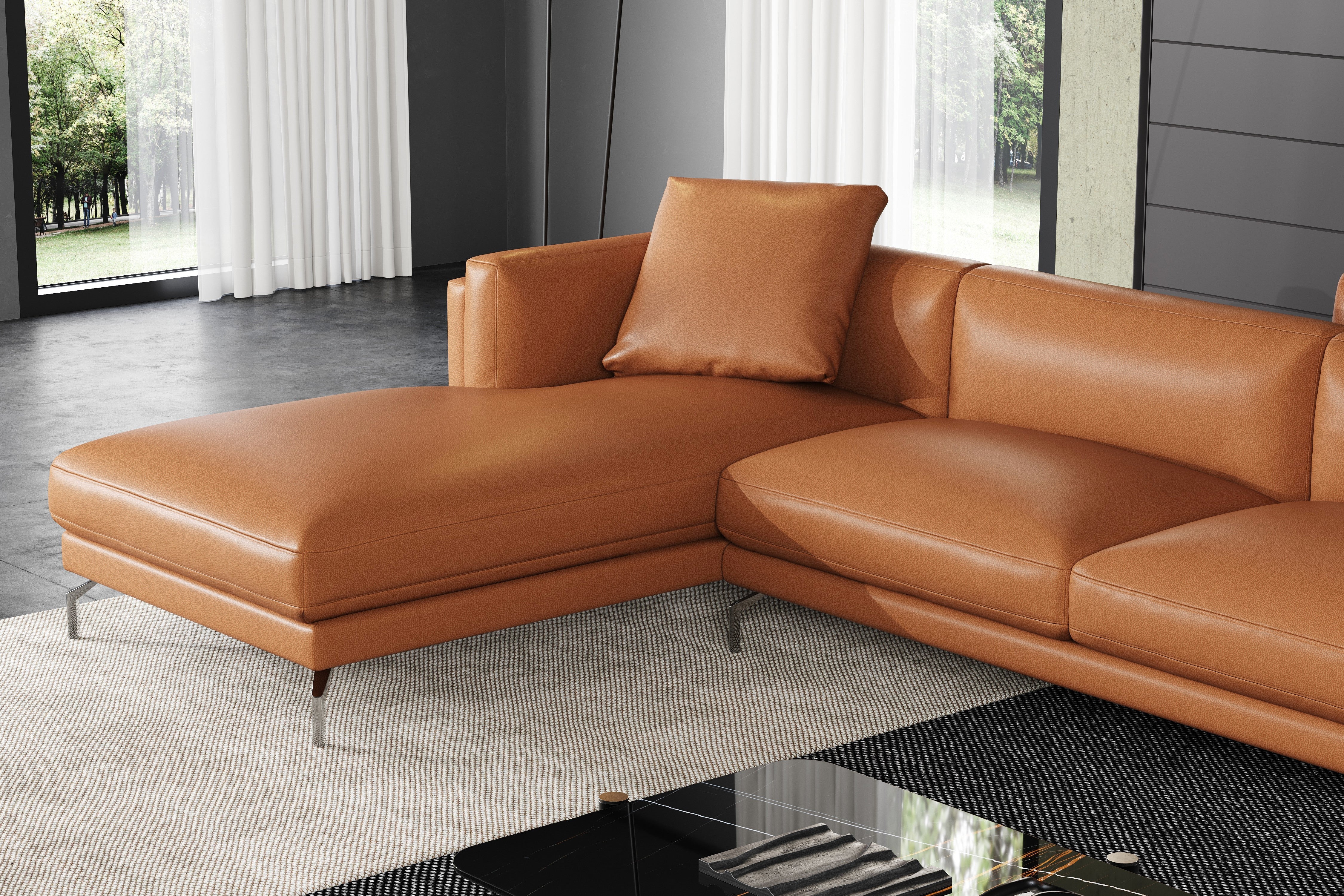 Zadar Leather Sectional Lounge - Image 44