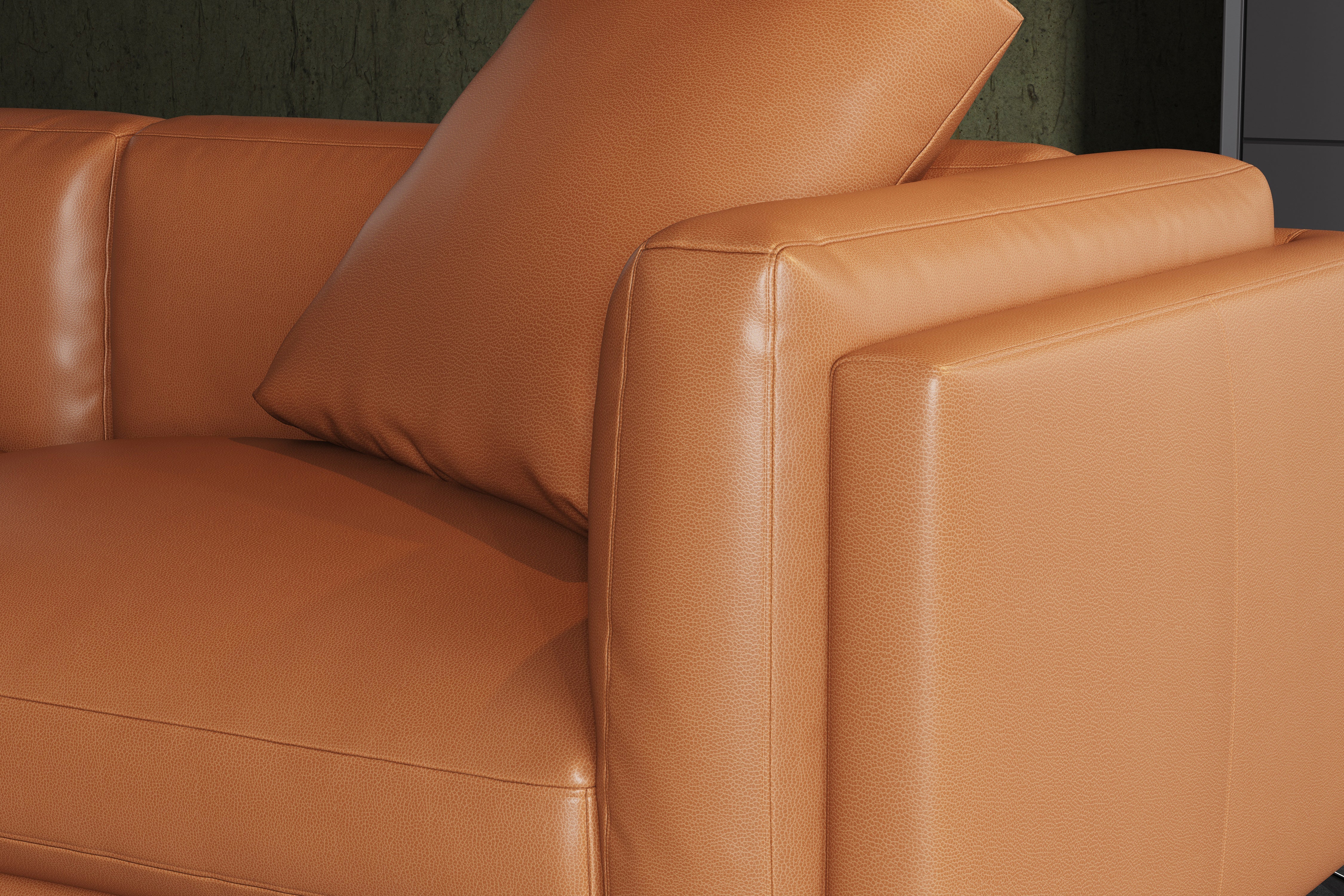 Zadar Leather Sectional Lounge - Image 45