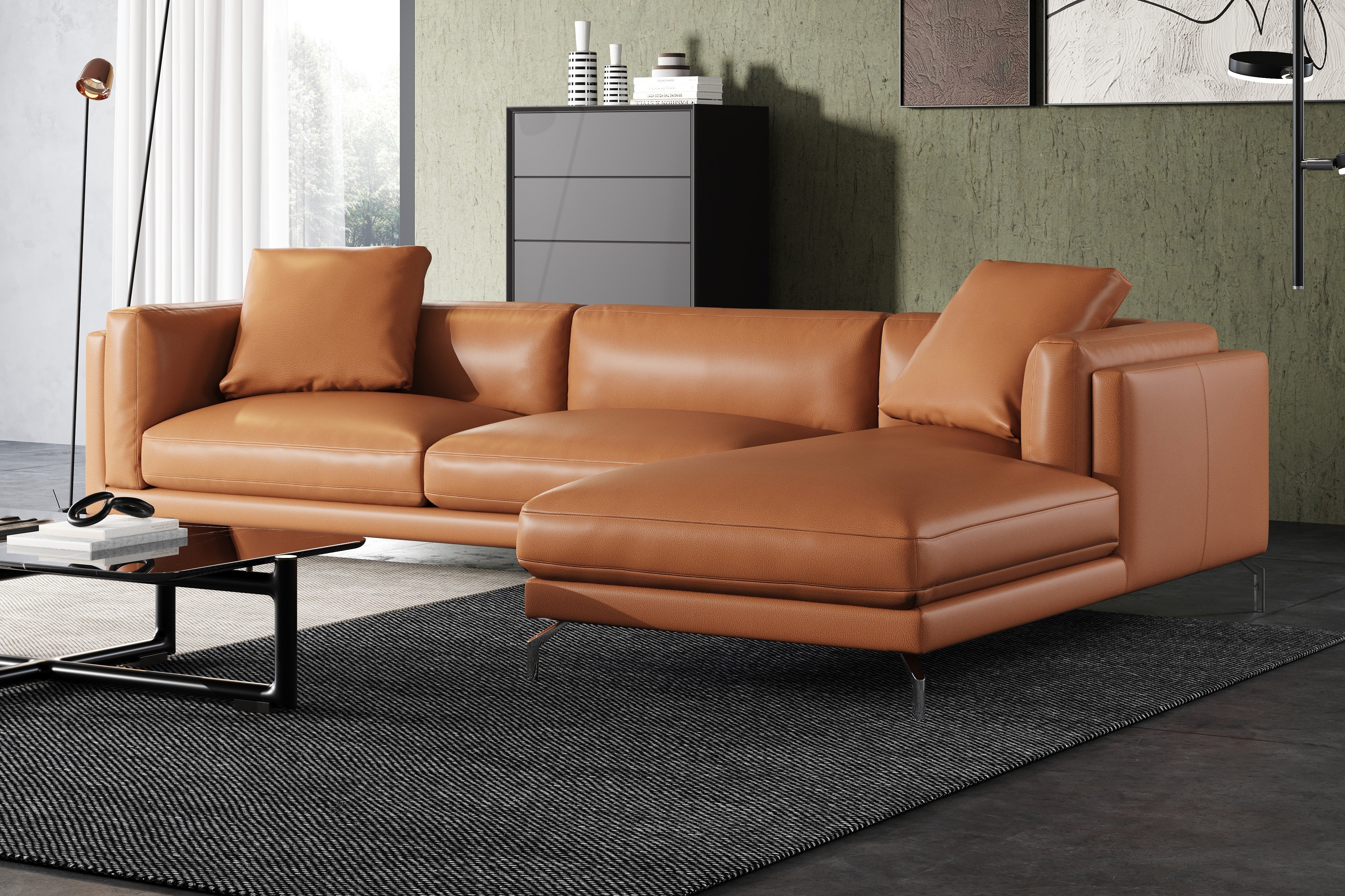Zadar Leather Sectional Lounge - Image 53