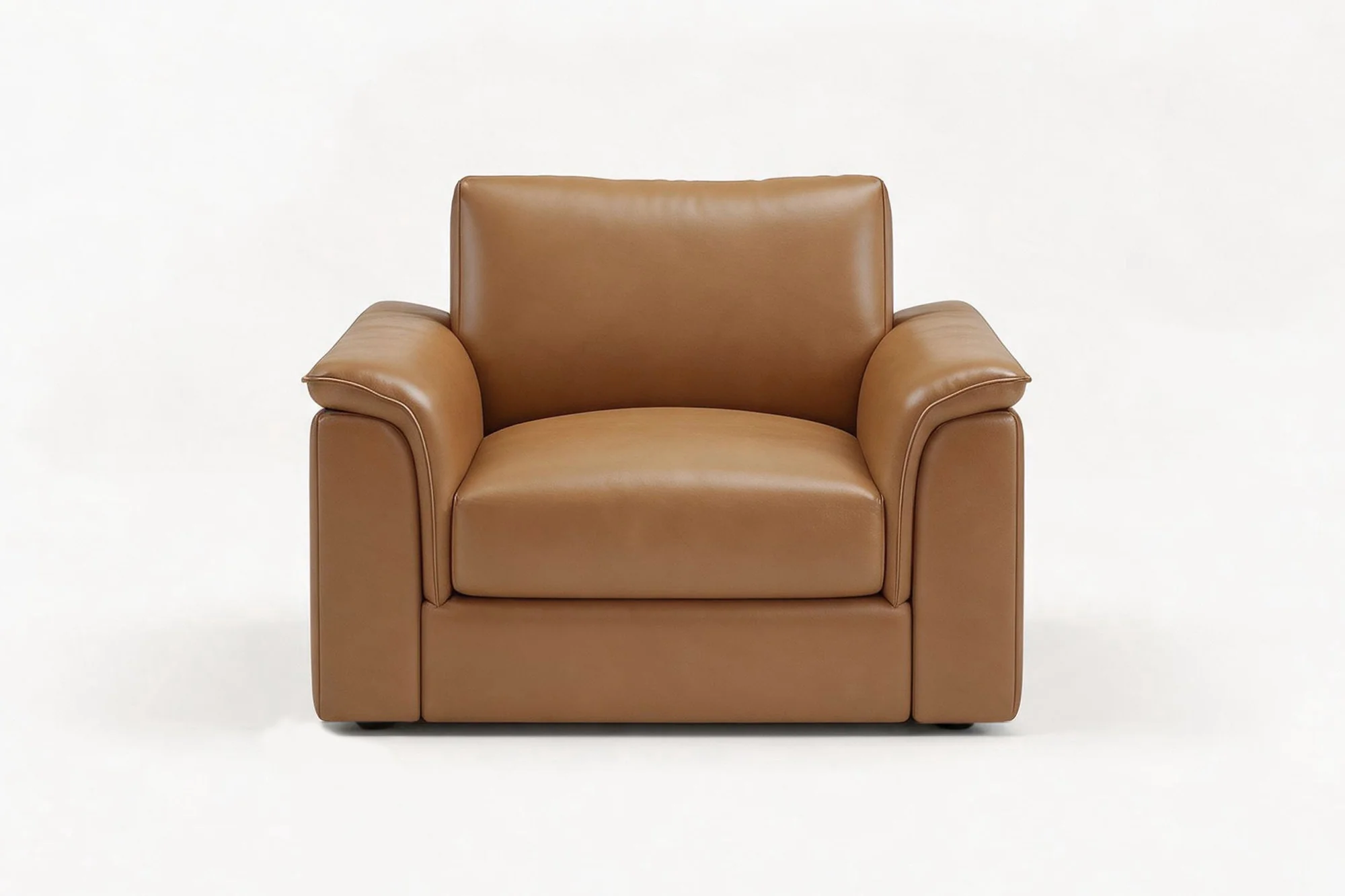 Zaira Leather Accent Chair - Image 7